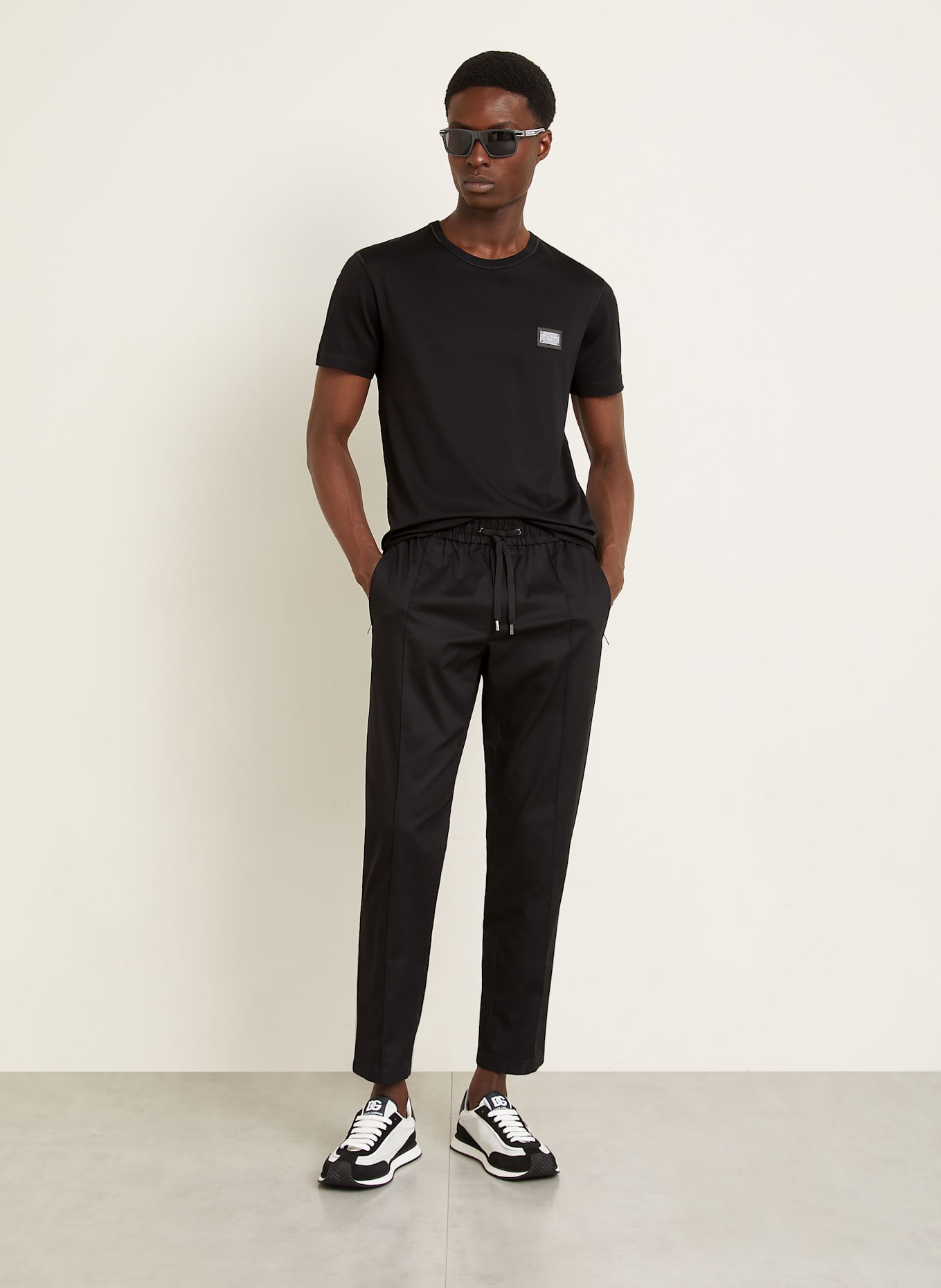DOLCE & GABBANA Tričko: ČERNÁ