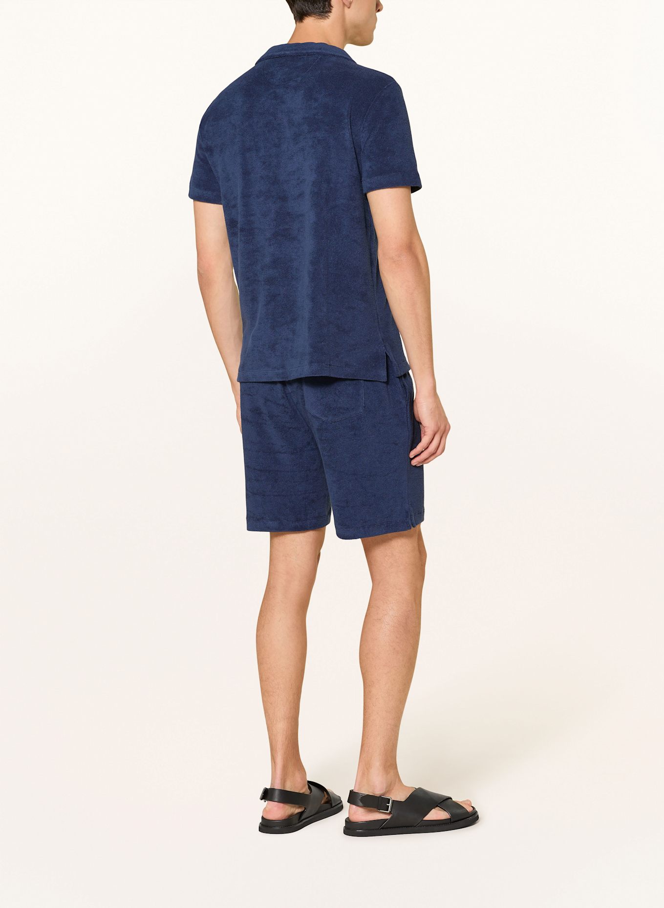 POLO RALPH LAUREN Frotteeshorts: DONKERBLAUW