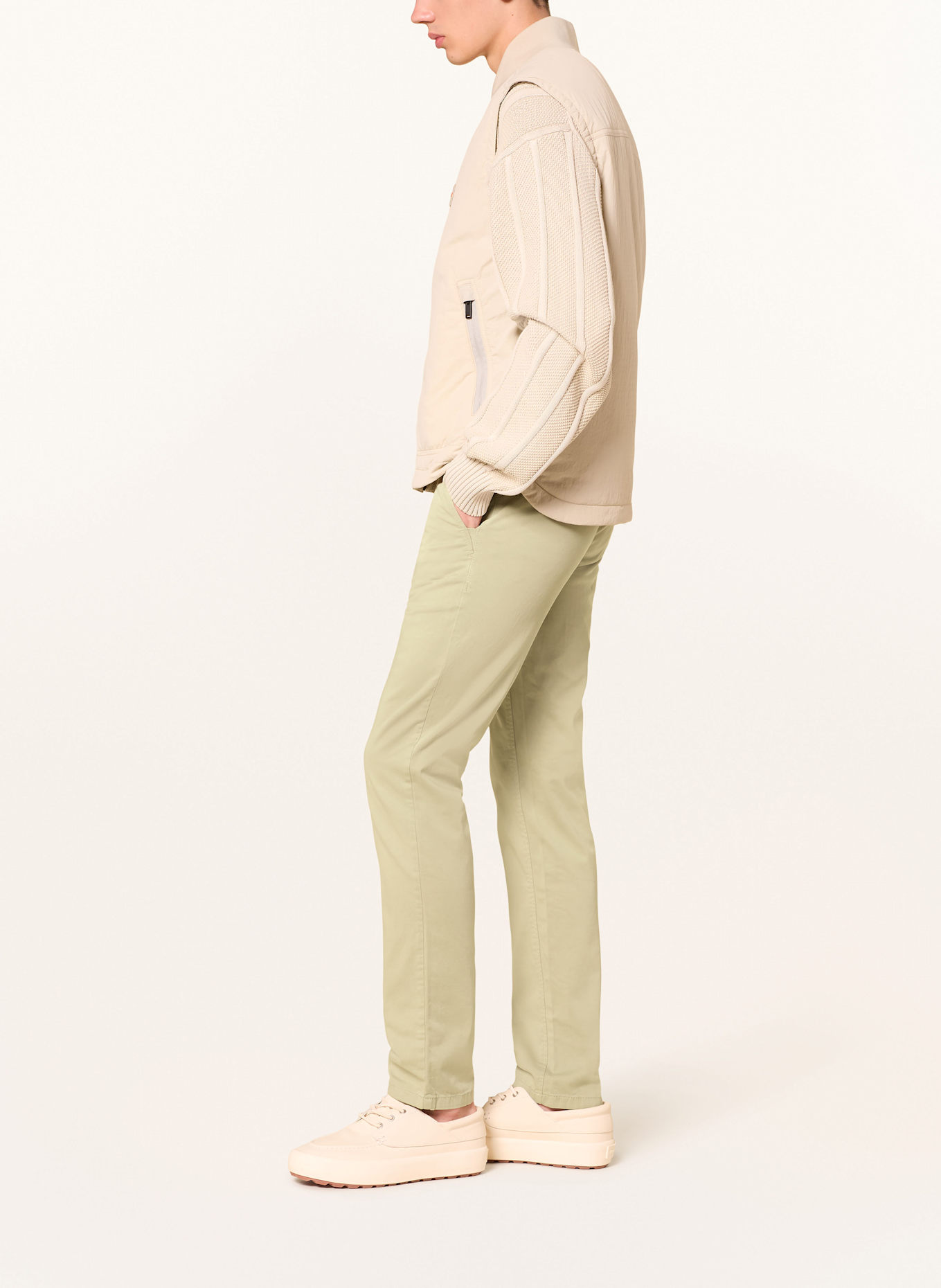 BOSS Chino CHINO Slim Fit: HELLGRÜN