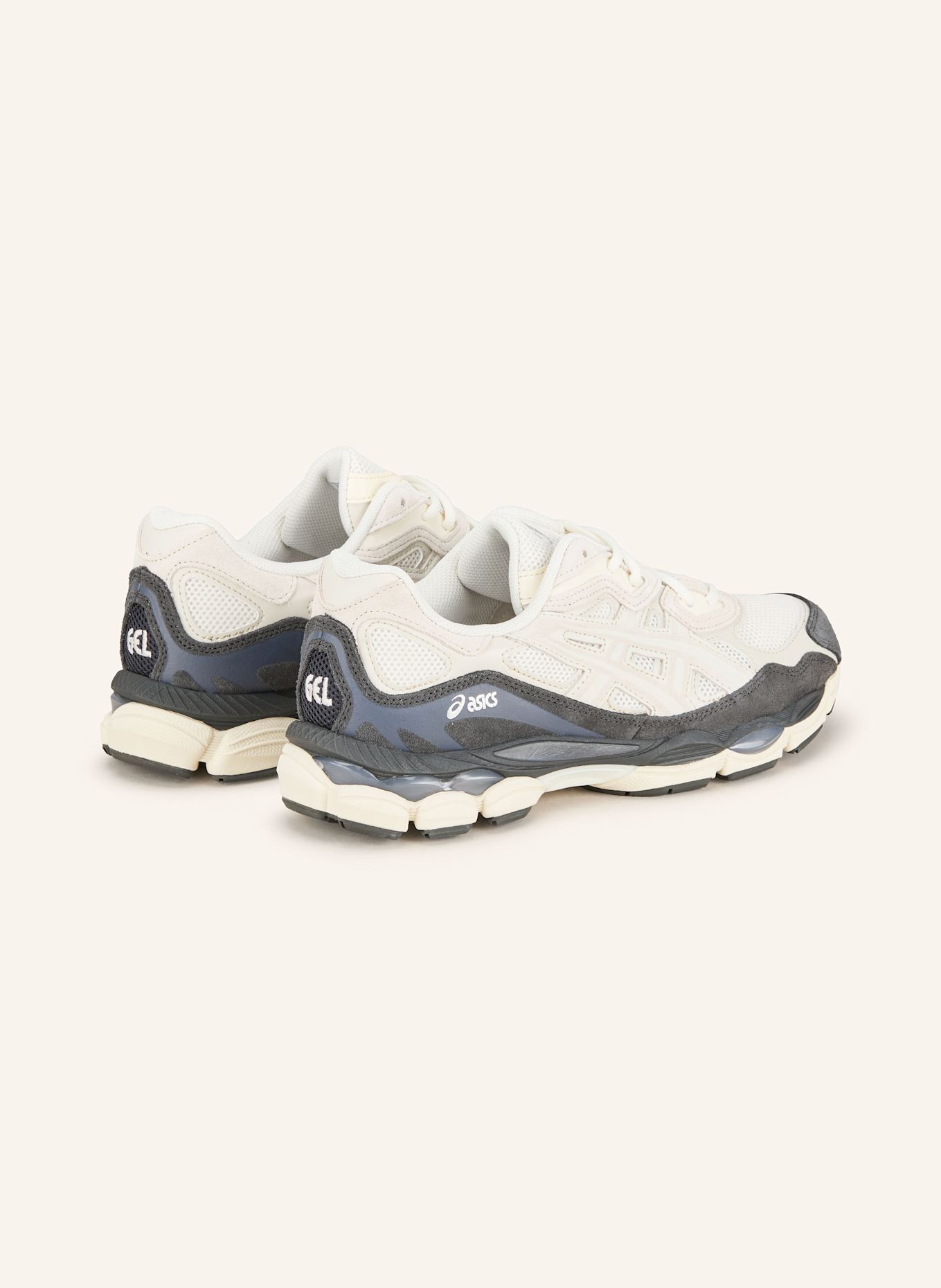 ASICS Sneaker GEL-NYC: CREME/ DUNKELGRAU