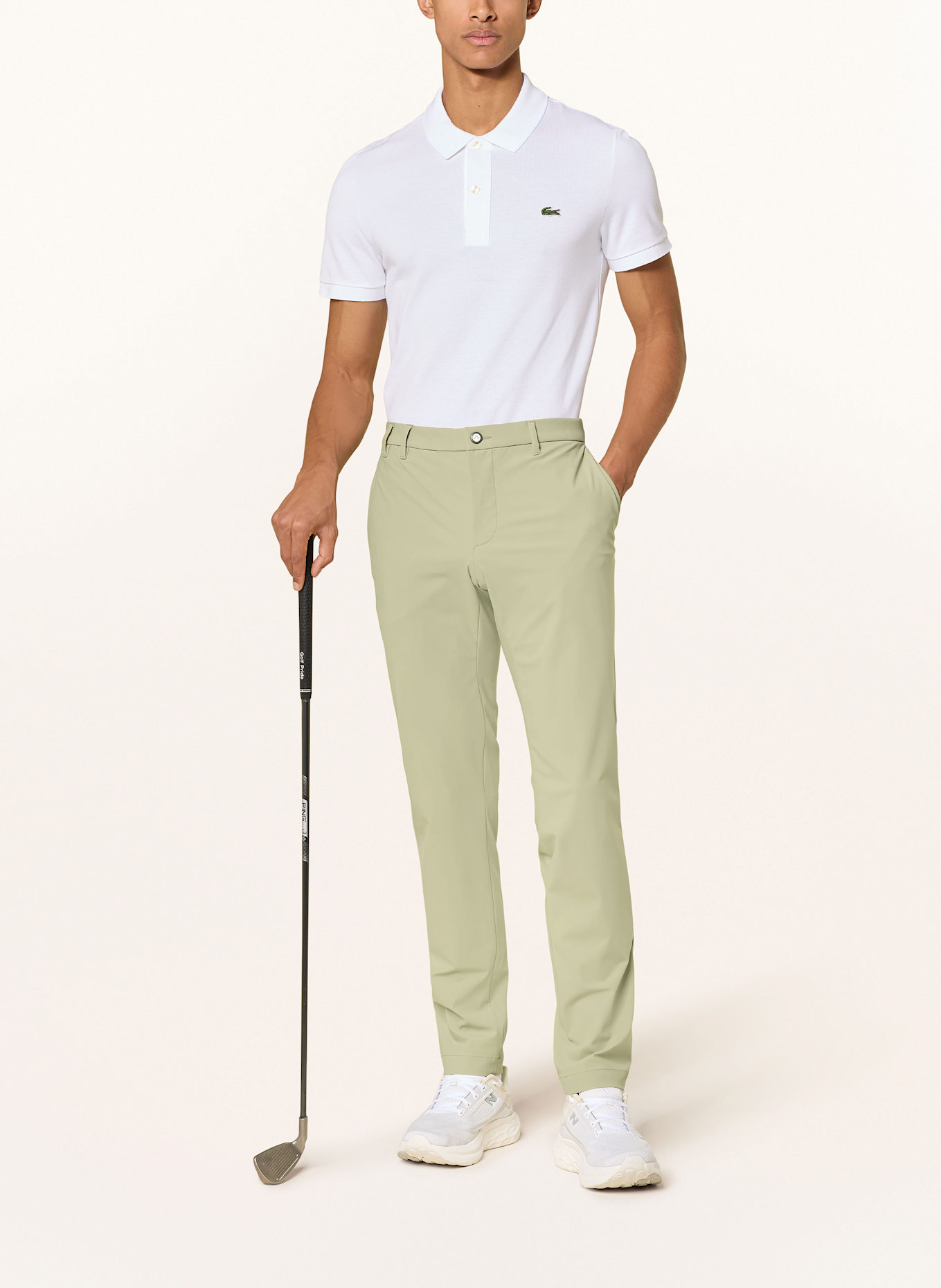 ALBERTO Spodnie golfowe IAN: KHAKI
