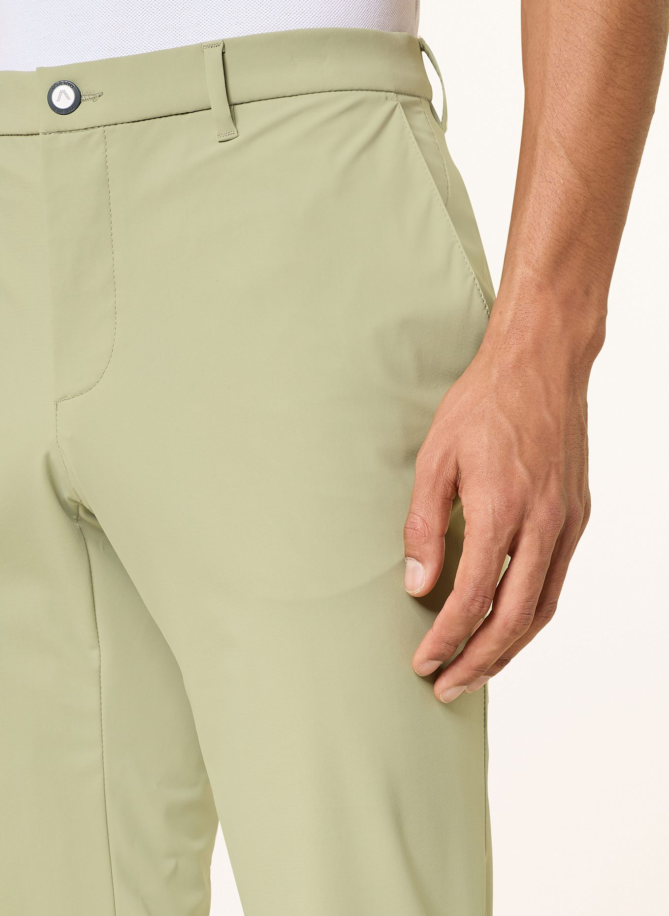 ALBERTO Spodnie golfowe IAN: KHAKI