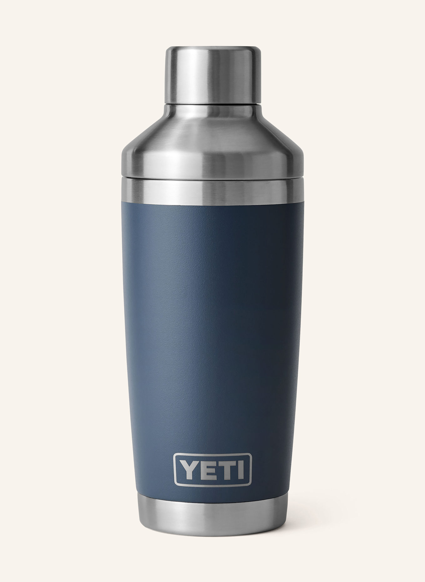 YETI Shaker do koktajli RAMBLER®: GRANATOWY / SREBRNY