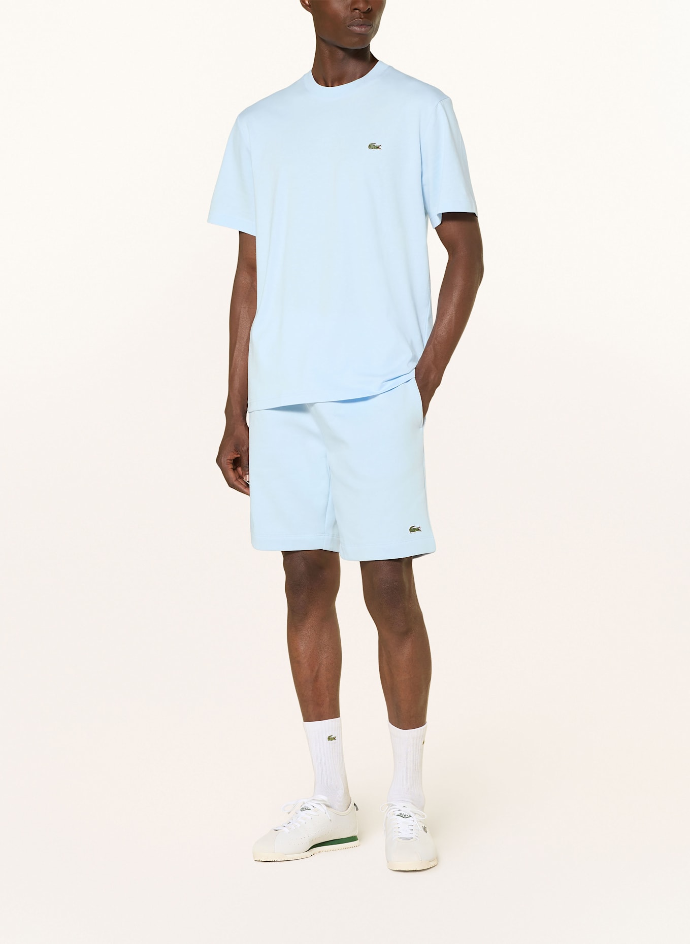 LACOSTE T-Shirt: HELLBLAU