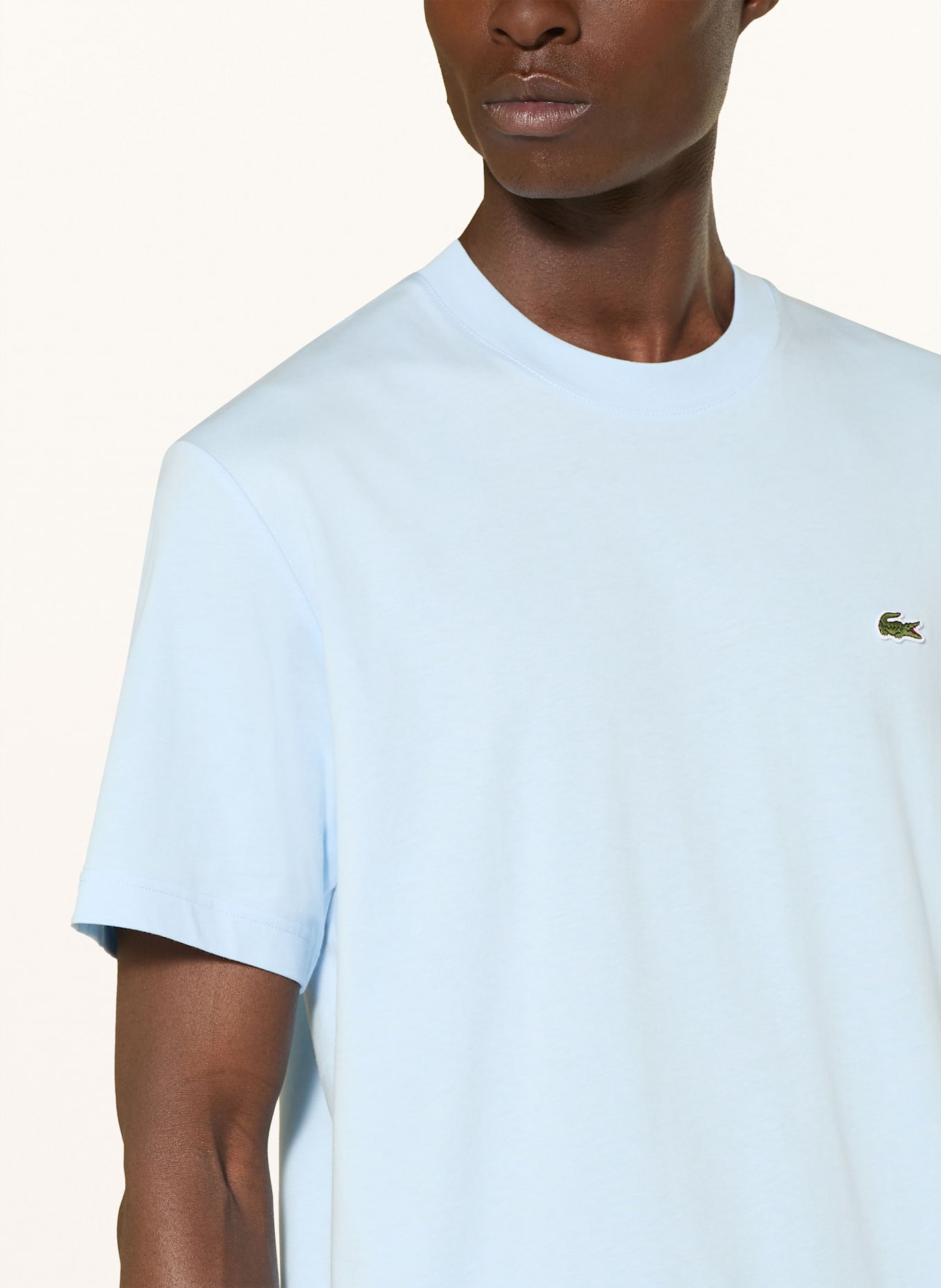 LACOSTE T-Shirt: HELLBLAU