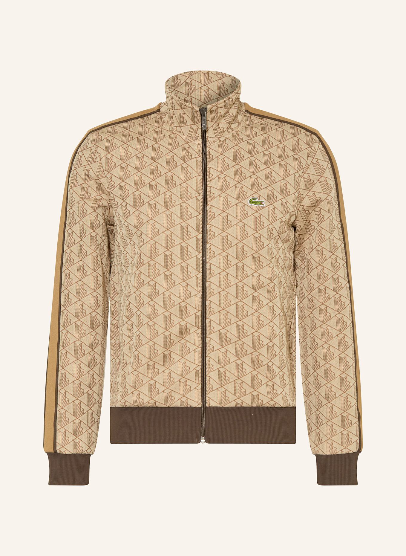 LACOSTE Trainingsjacke: 6IR CROISSANT/COOKIE-PORT 0