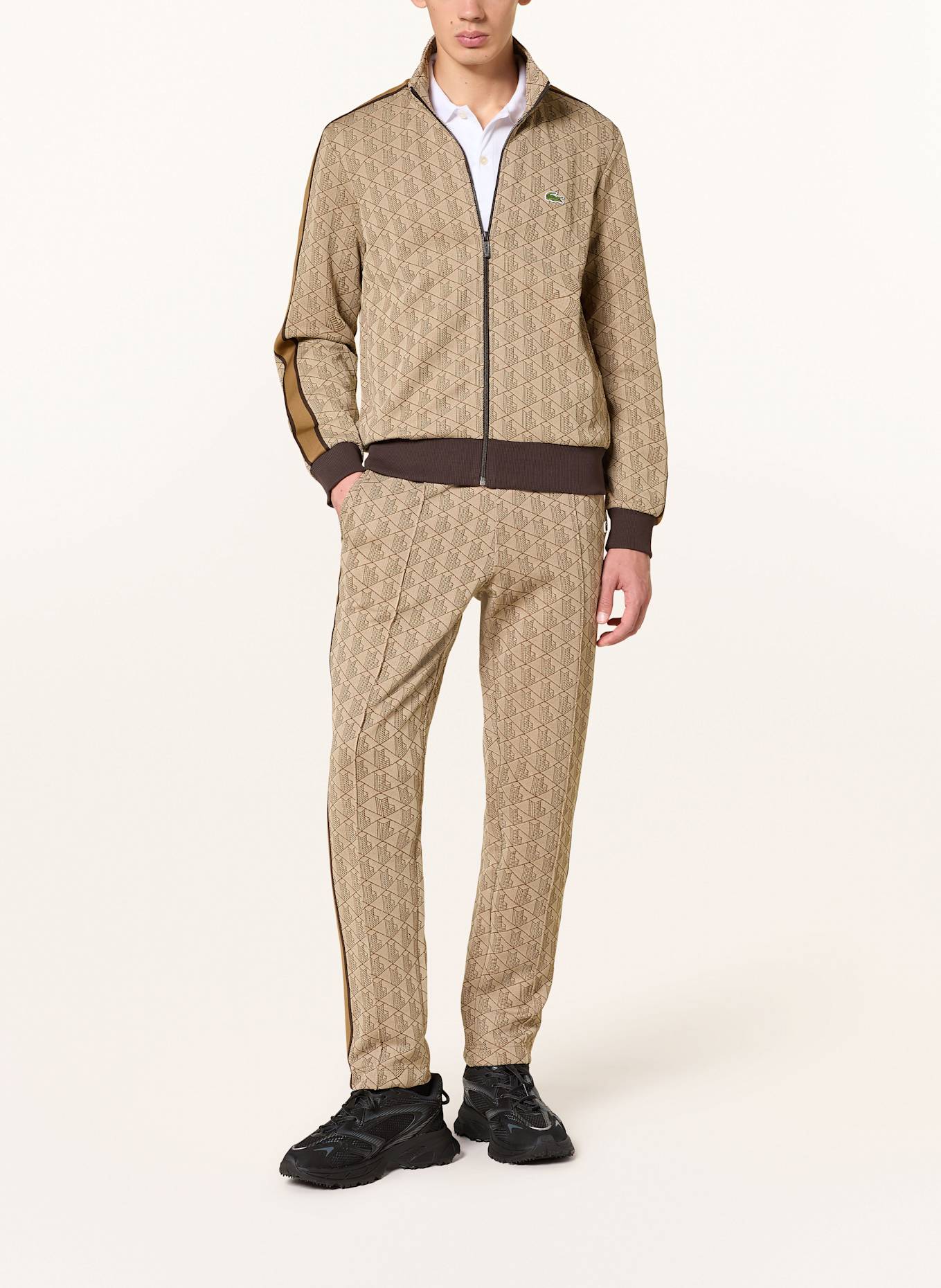 LACOSTE Track Pants: HELLBRAUN/ BRAUN