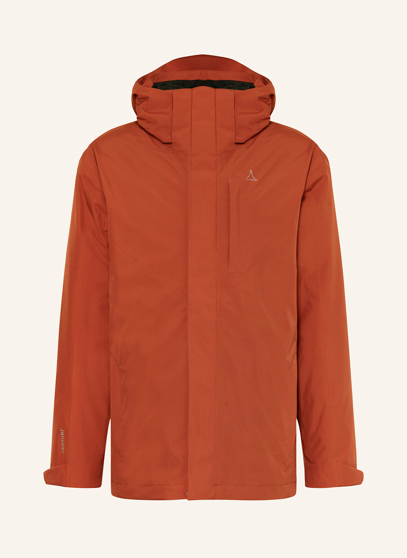 Schöffel 2-in-1-Jacke TAMINA: DUNKELORANGE