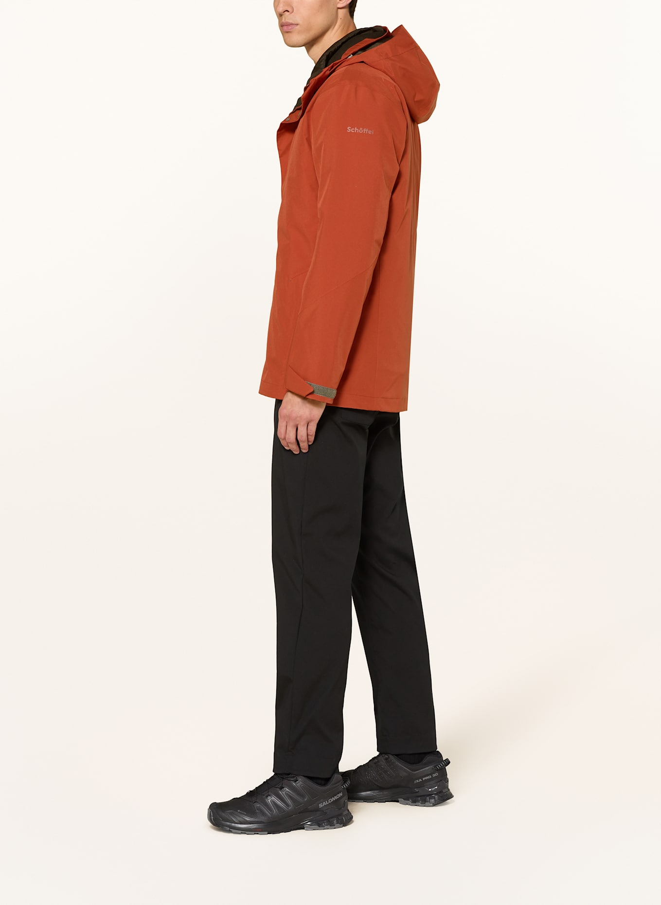 Schöffel 2-in-1-Jacke TAMINA: DUNKELORANGE