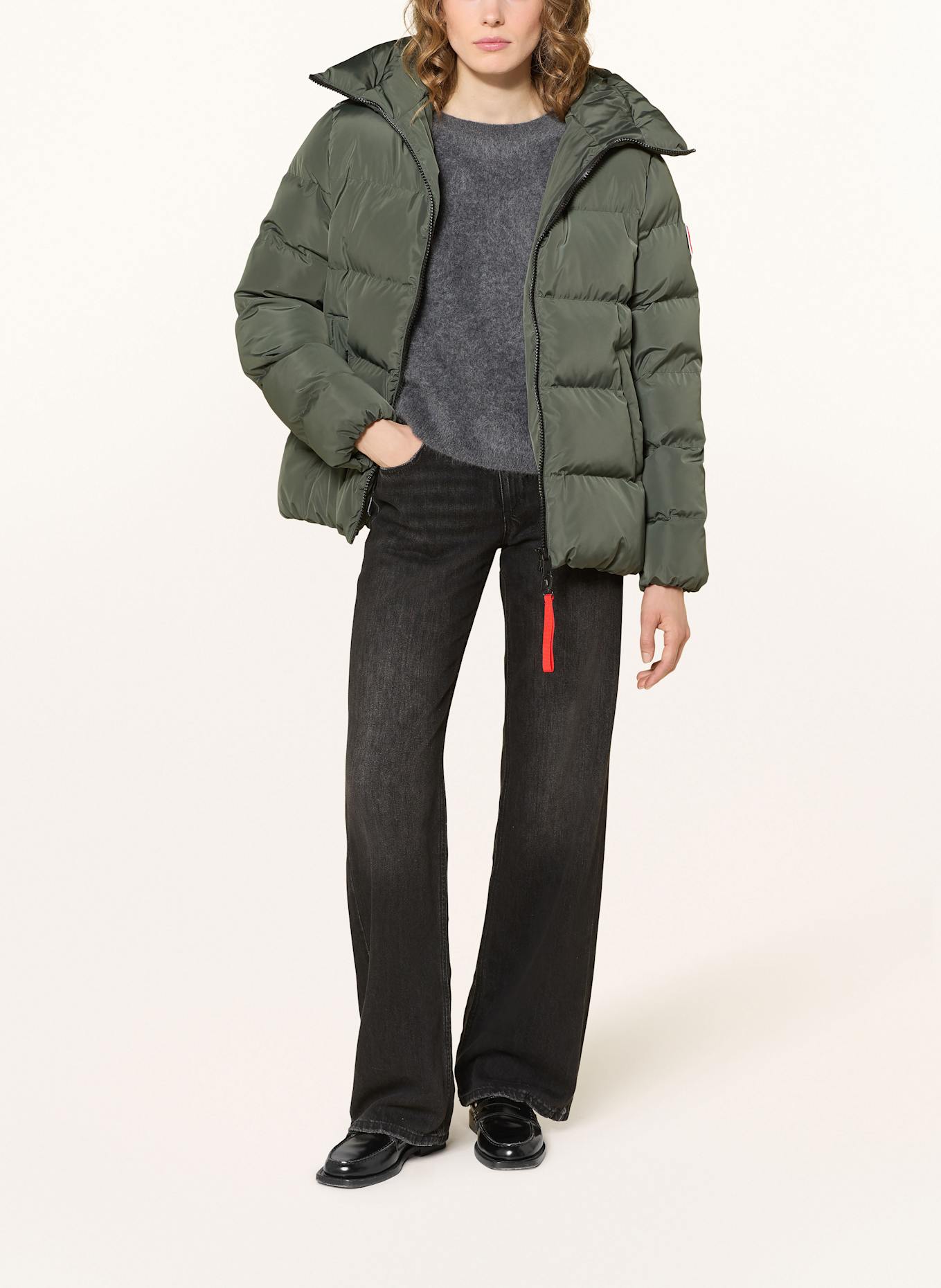 No.1 Como Steppjacke: DUNKELGRÜN