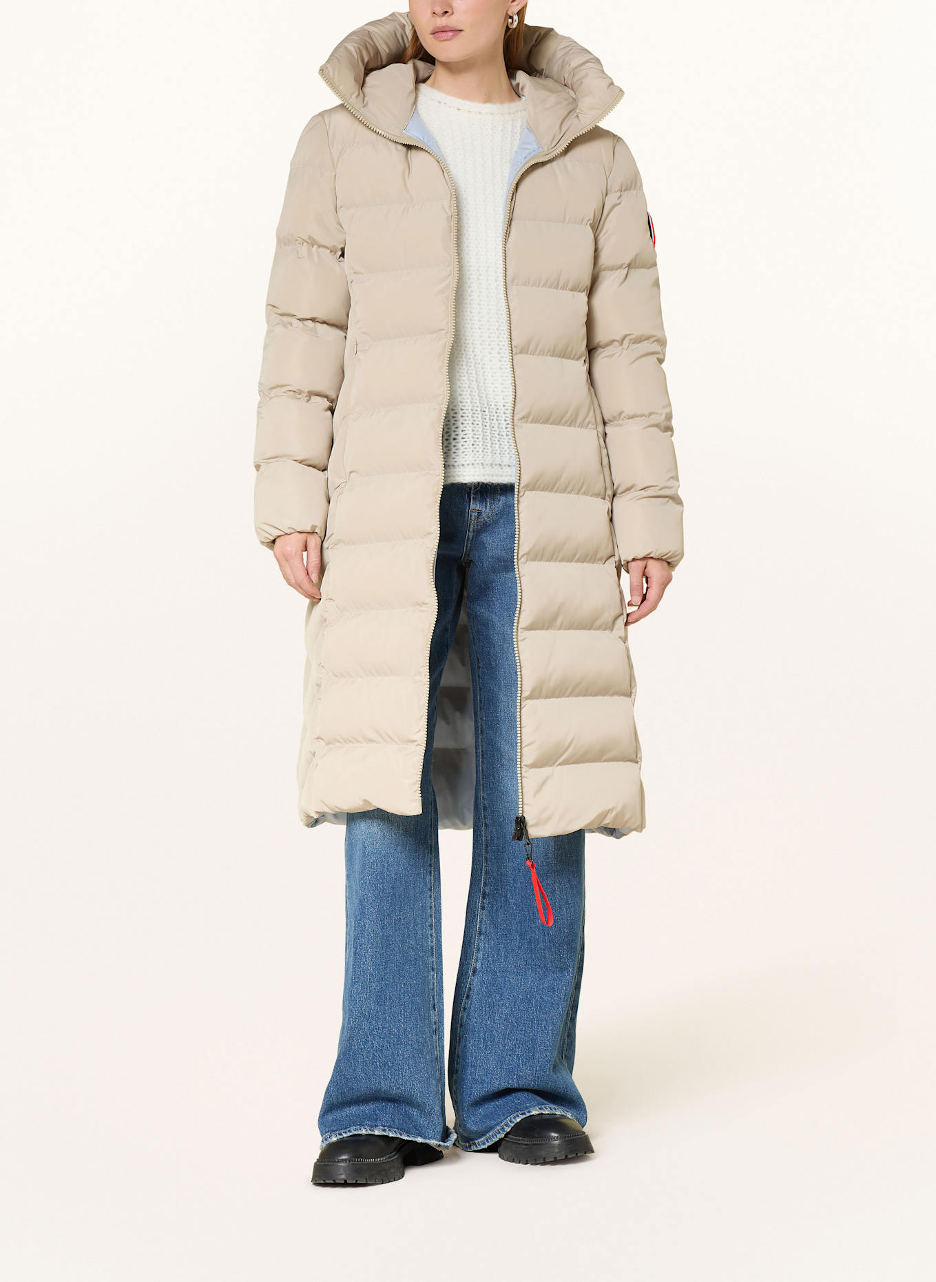 No.1 Como Steppmantel ZUERS: BEIGE