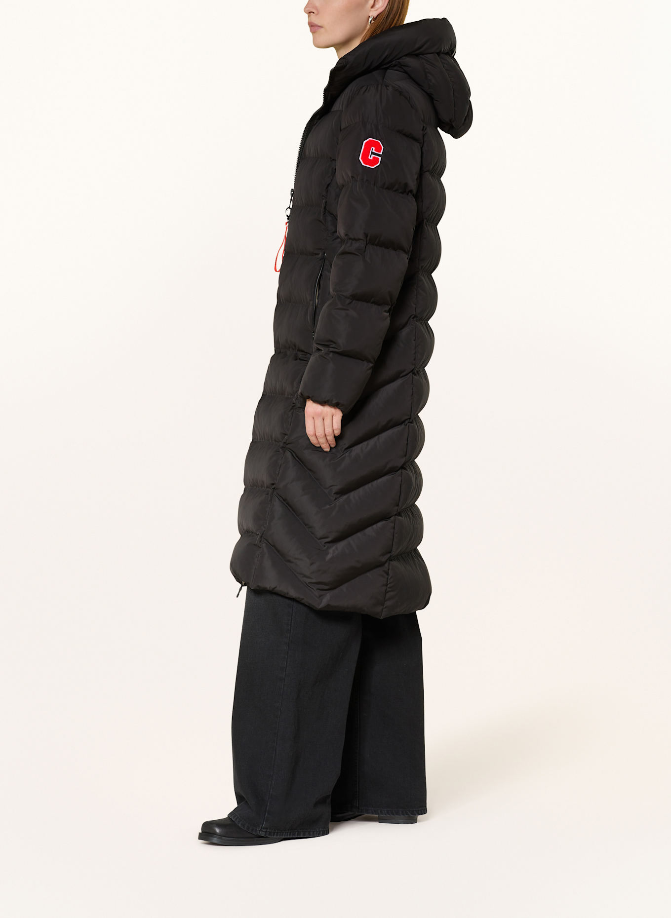 No.1 Como Steppmantel ZUERS: SCHWARZ