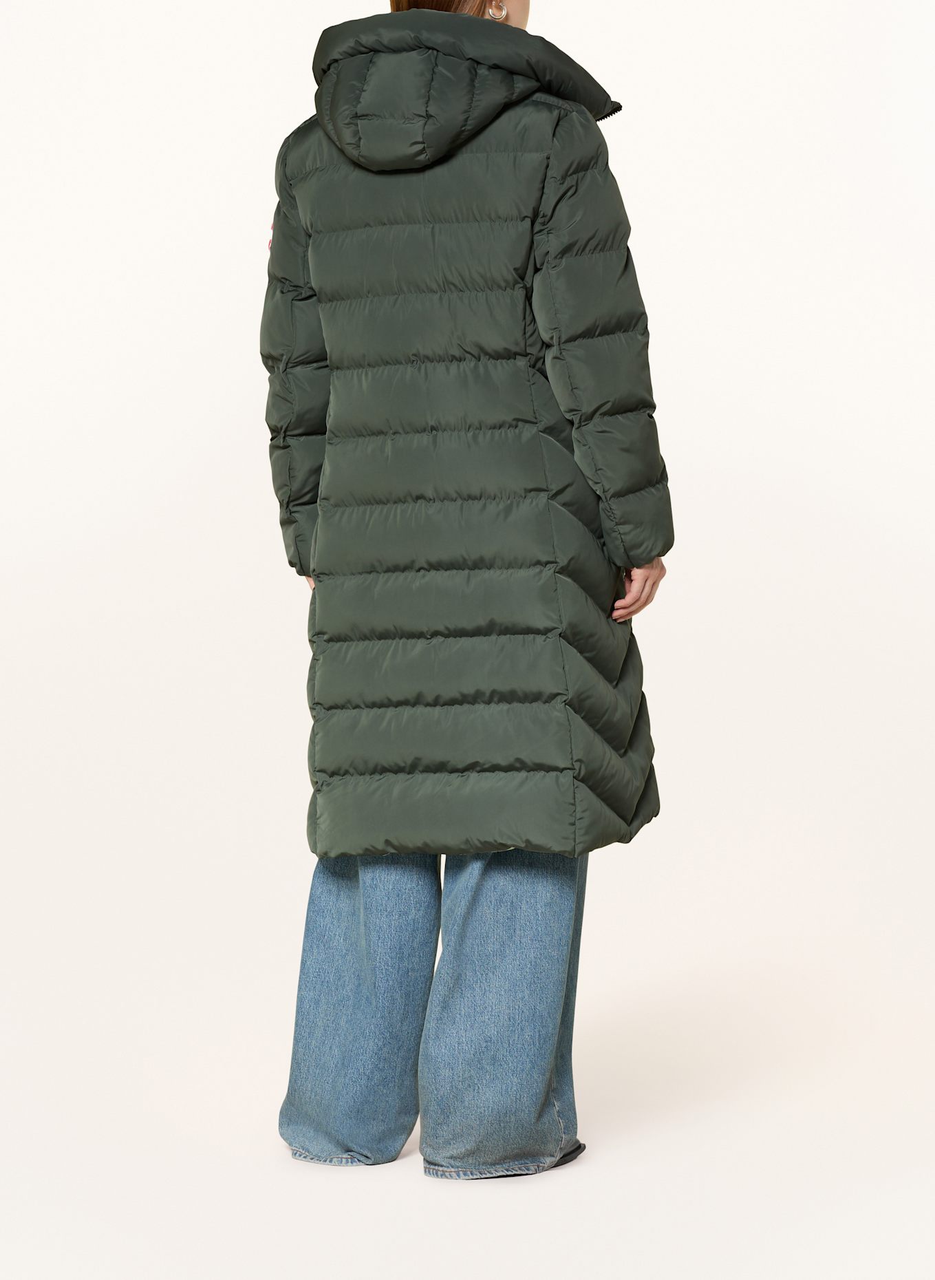 No.1 Como Steppmantel ZUERS: DUNKELGRÜN