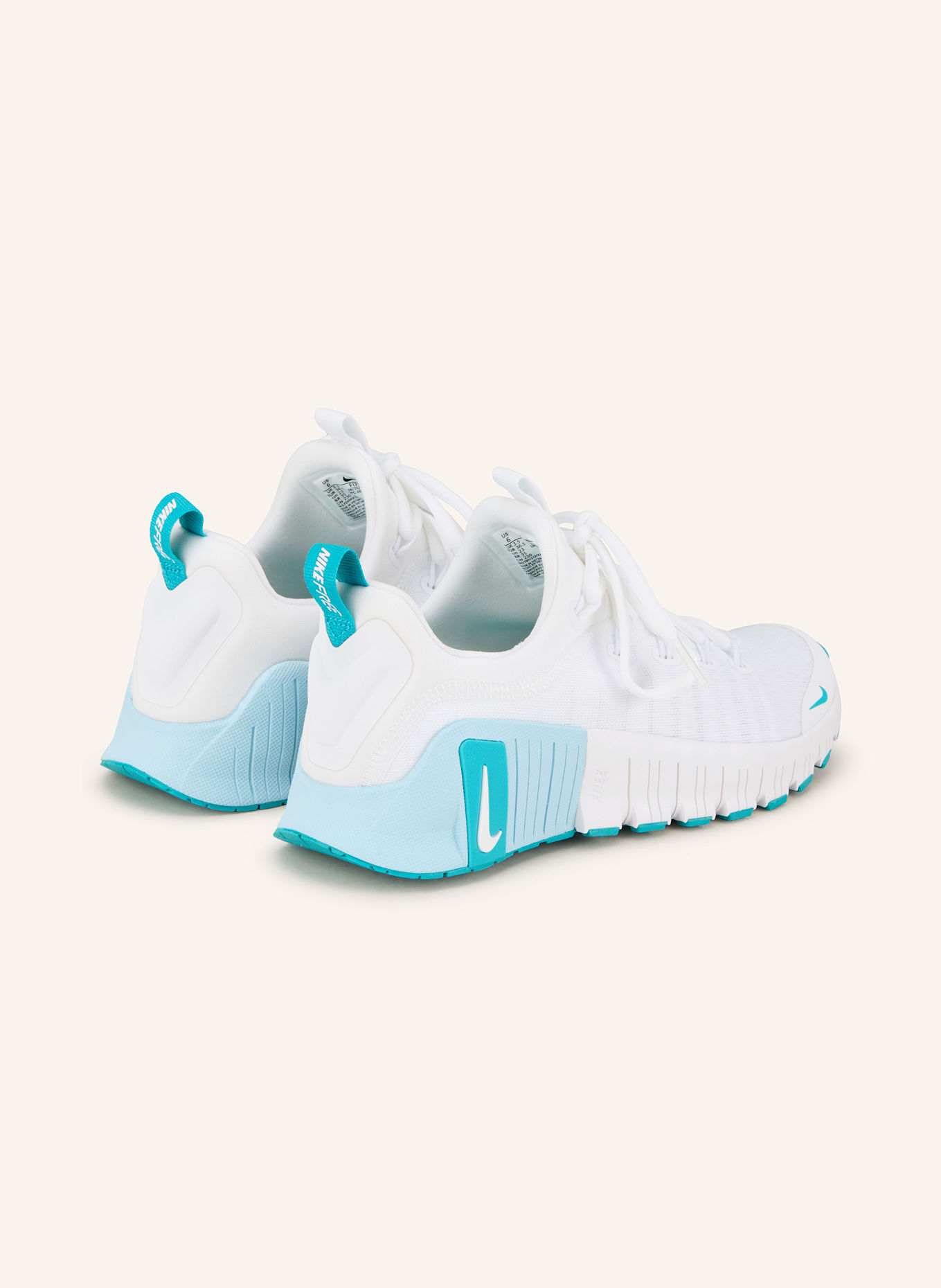 Nike Fitnessschuhe FREE METCON 6: WEISS/ HELLBLAU