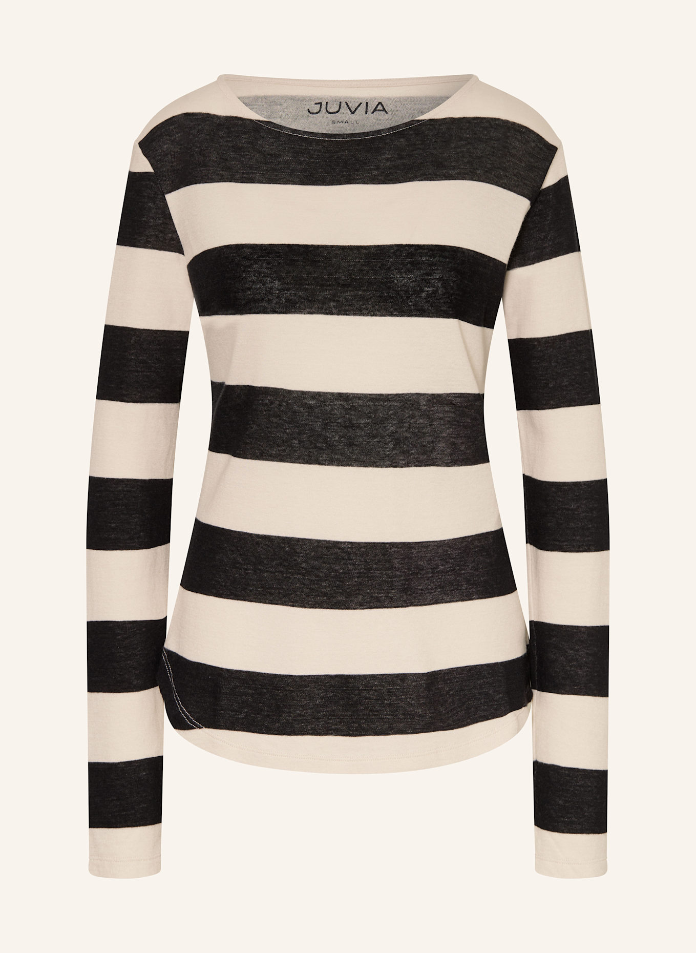 Juvia Pullover MARA: WEISS / SCHWARZ