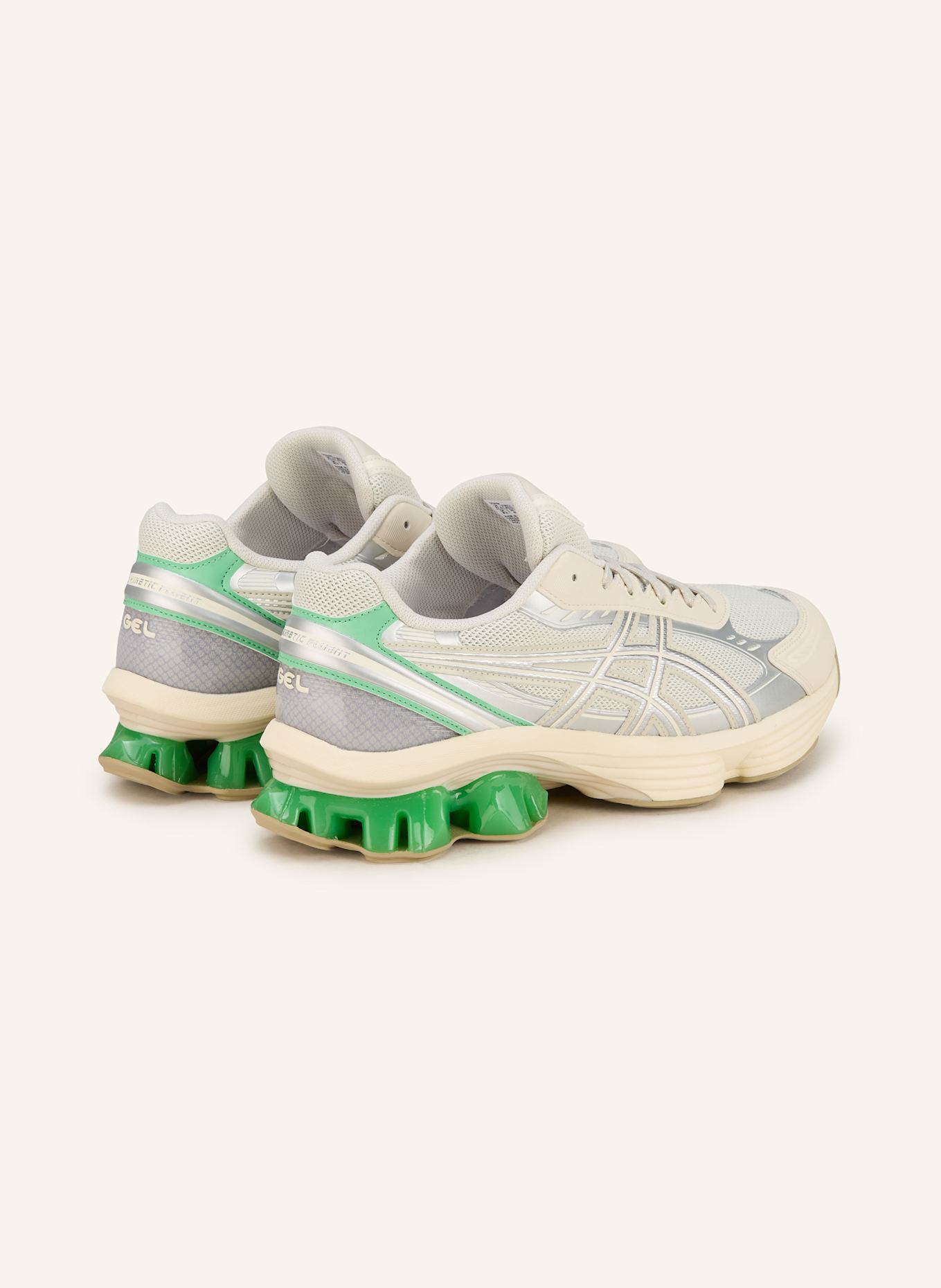 ASICS Sneaker GEL-KINETIC FLUENT: ECRU/ HELLGRAU/ HELLGRÜN