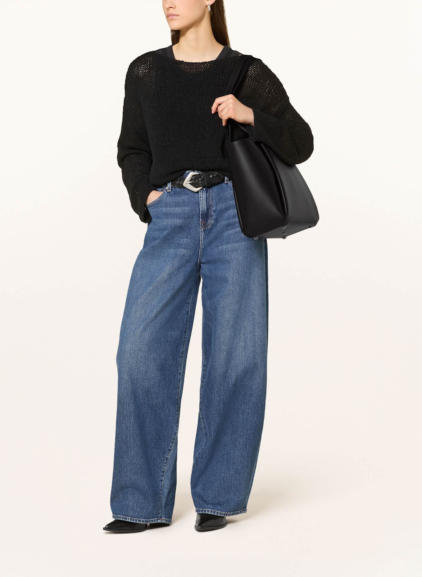 KAAI Shopper MIDI PYRAMID: SCHWARZ