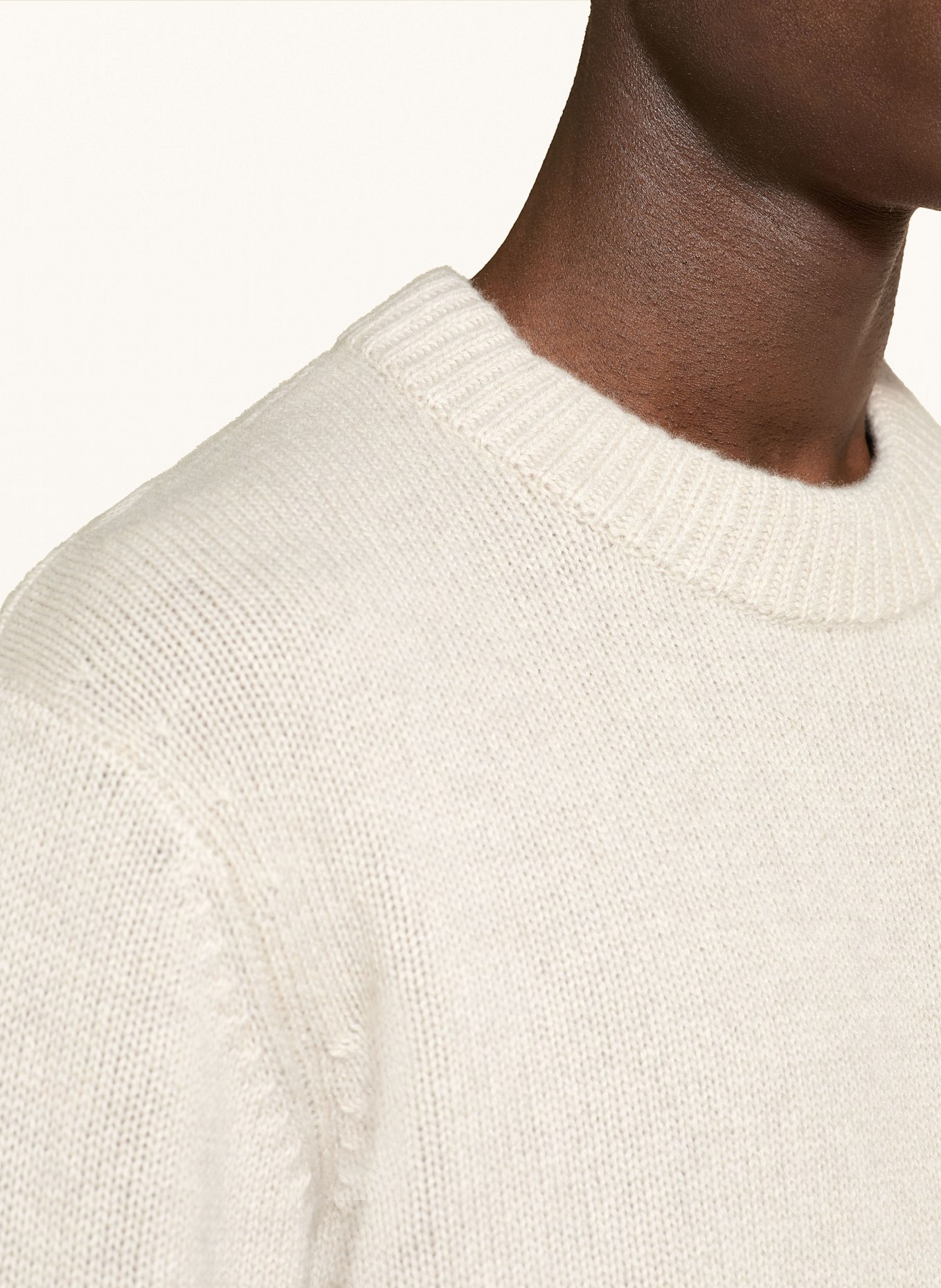LISA YANG KRISTIAN cashmere sweater: CREAM