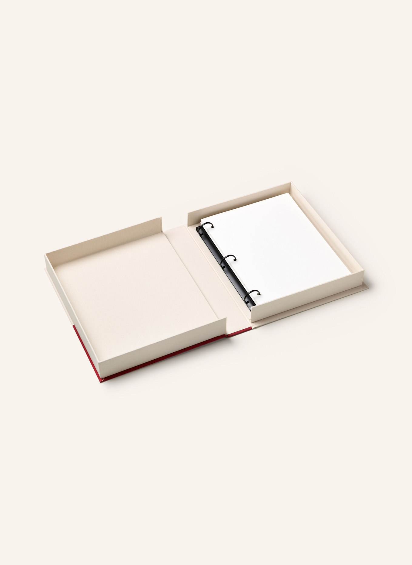 PRINTWORKS Fotoalbum ENDLESS SUMMER: ECRU / DUNKELROT / ORANGE