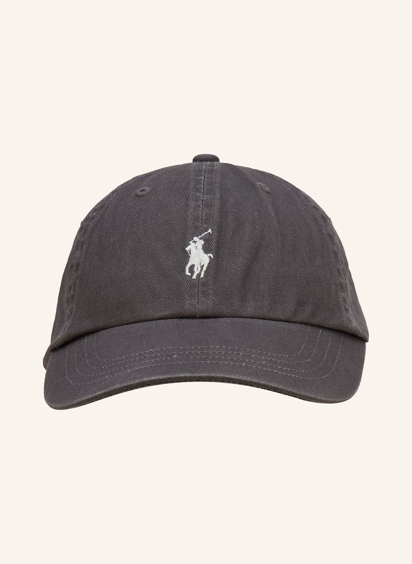 POLO RALPH LAUREN Cap: DUNKELGRAU