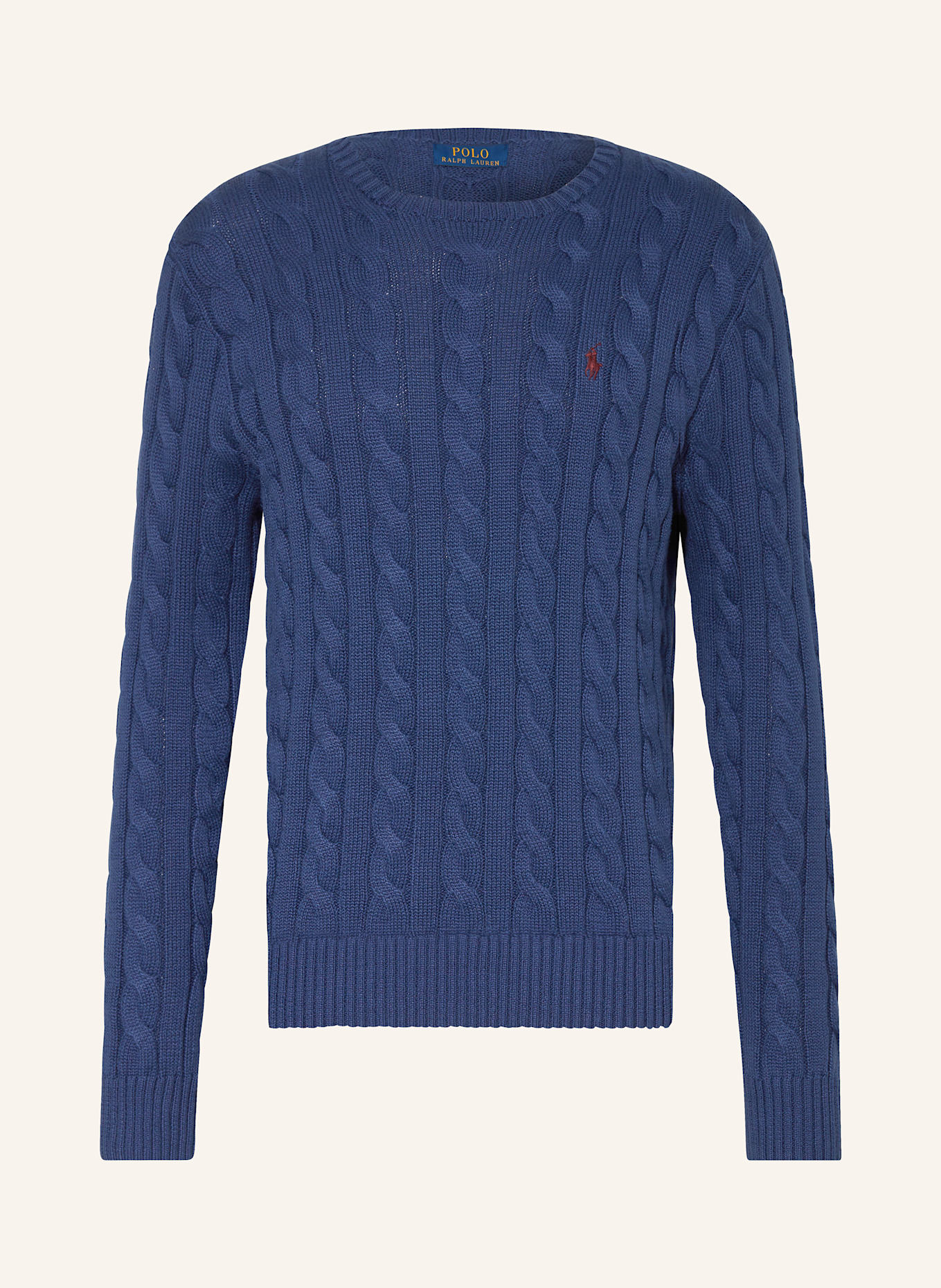 POLO RALPH LAUREN Sweter: GRANATOWY