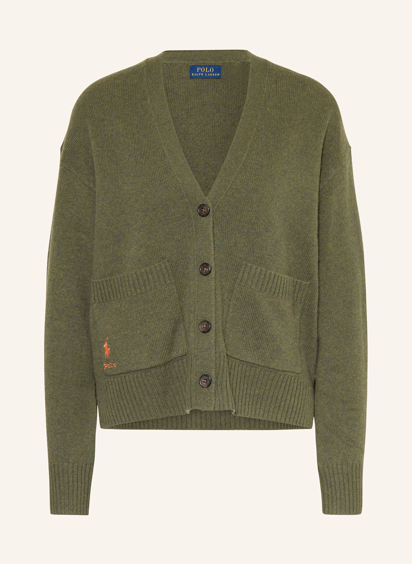 POLO RALPH LAUREN Kardigan: KHAKI