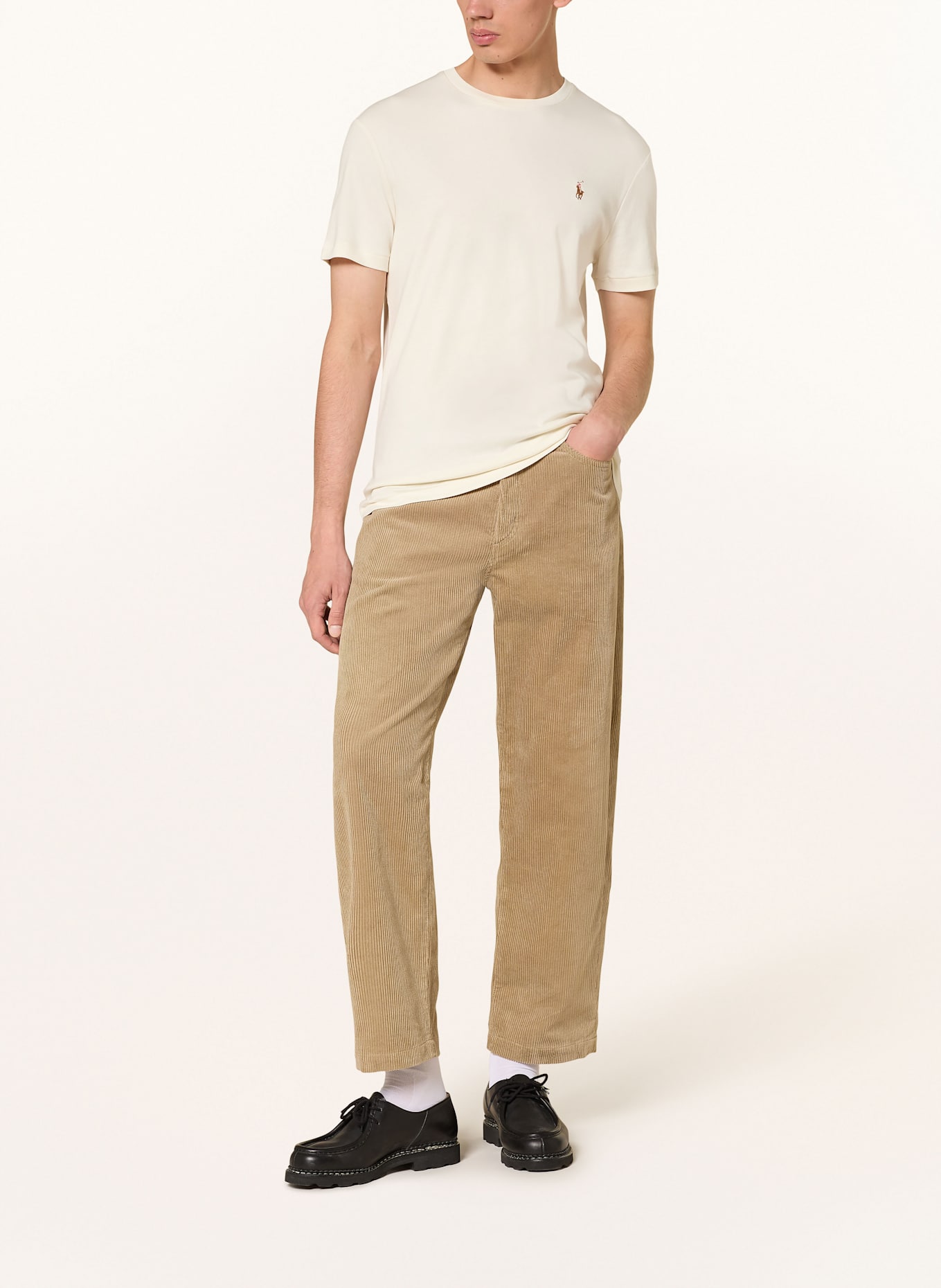 POLO RALPH LAUREN T-shirt: KREMOWY