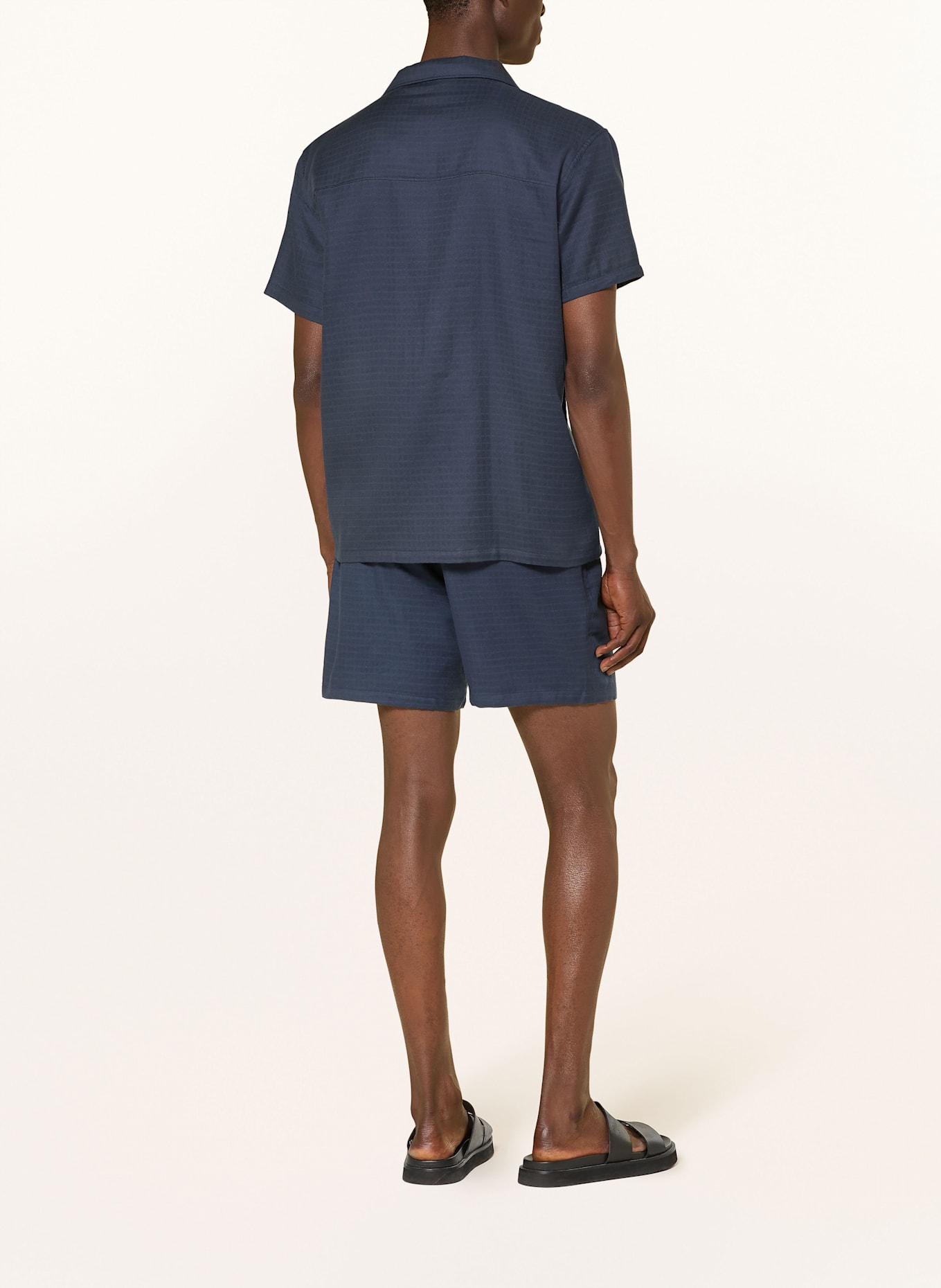 BOSS Shorts VIDA: DUNKELBLAU