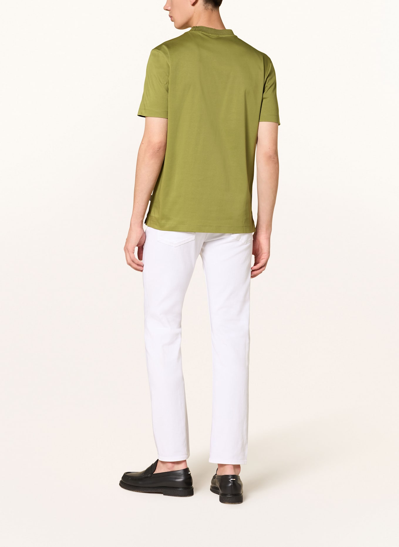 BOSS T-shirt TESSLER: OLIVE