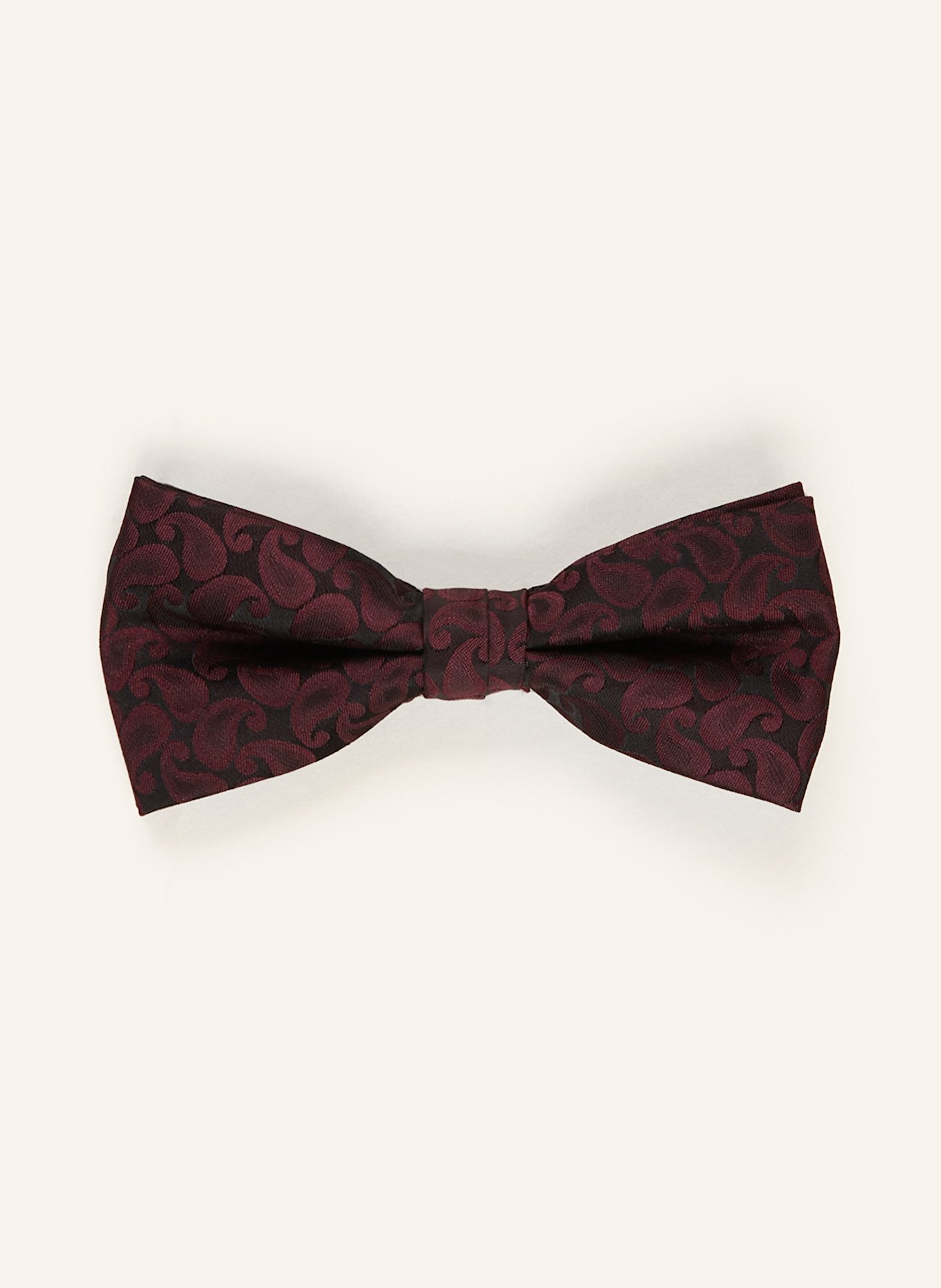 PAUL Set: Suspenders, bow tie and pocket square: 5060 BORDEAUX PAISLEY