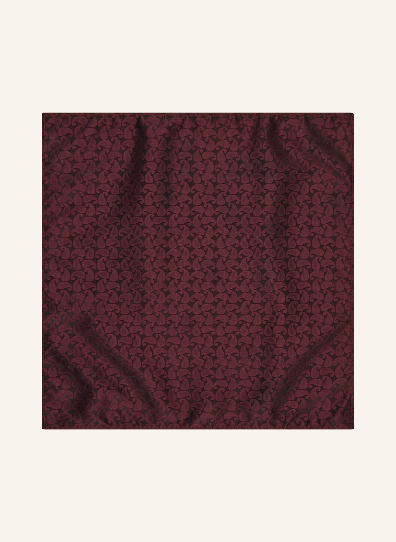 PAUL Set: Suspenders, bow tie and pocket square: 5060 BORDEAUX PAISLEY