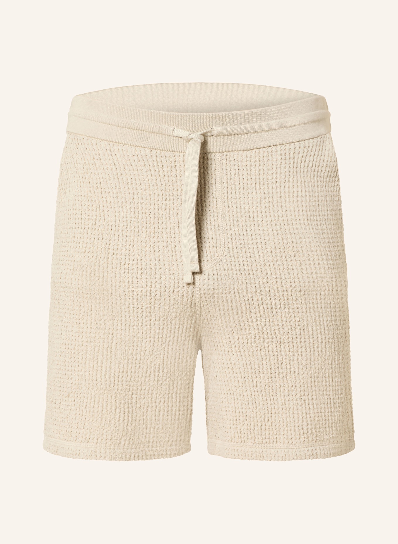 BOSS Strickshorts AMOFFLE: BEIGE