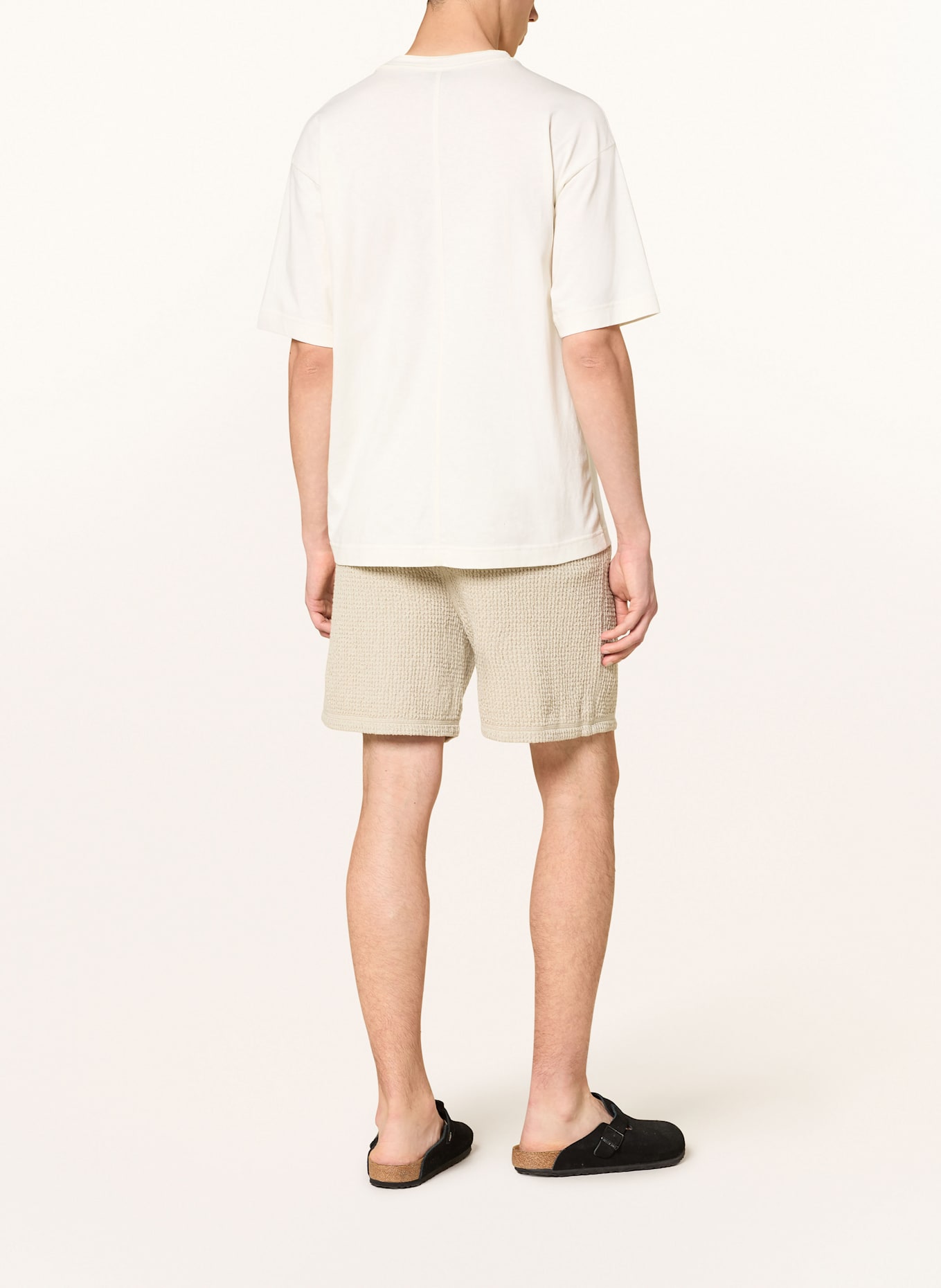 BOSS Strickshorts AMOFFLE: BEIGE