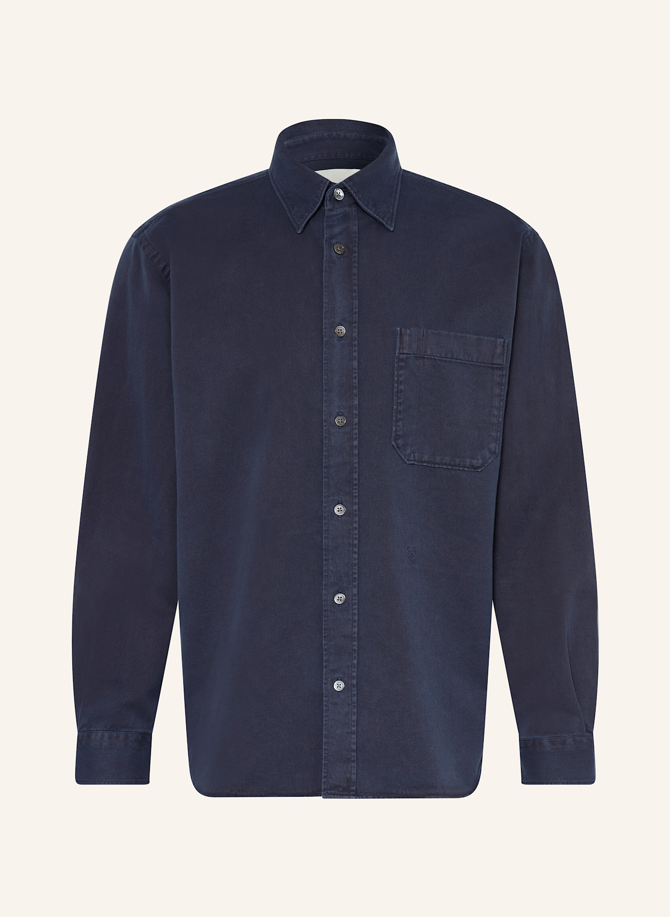 CLOSED Hemd Comfort Fit: DUNKELBLAU