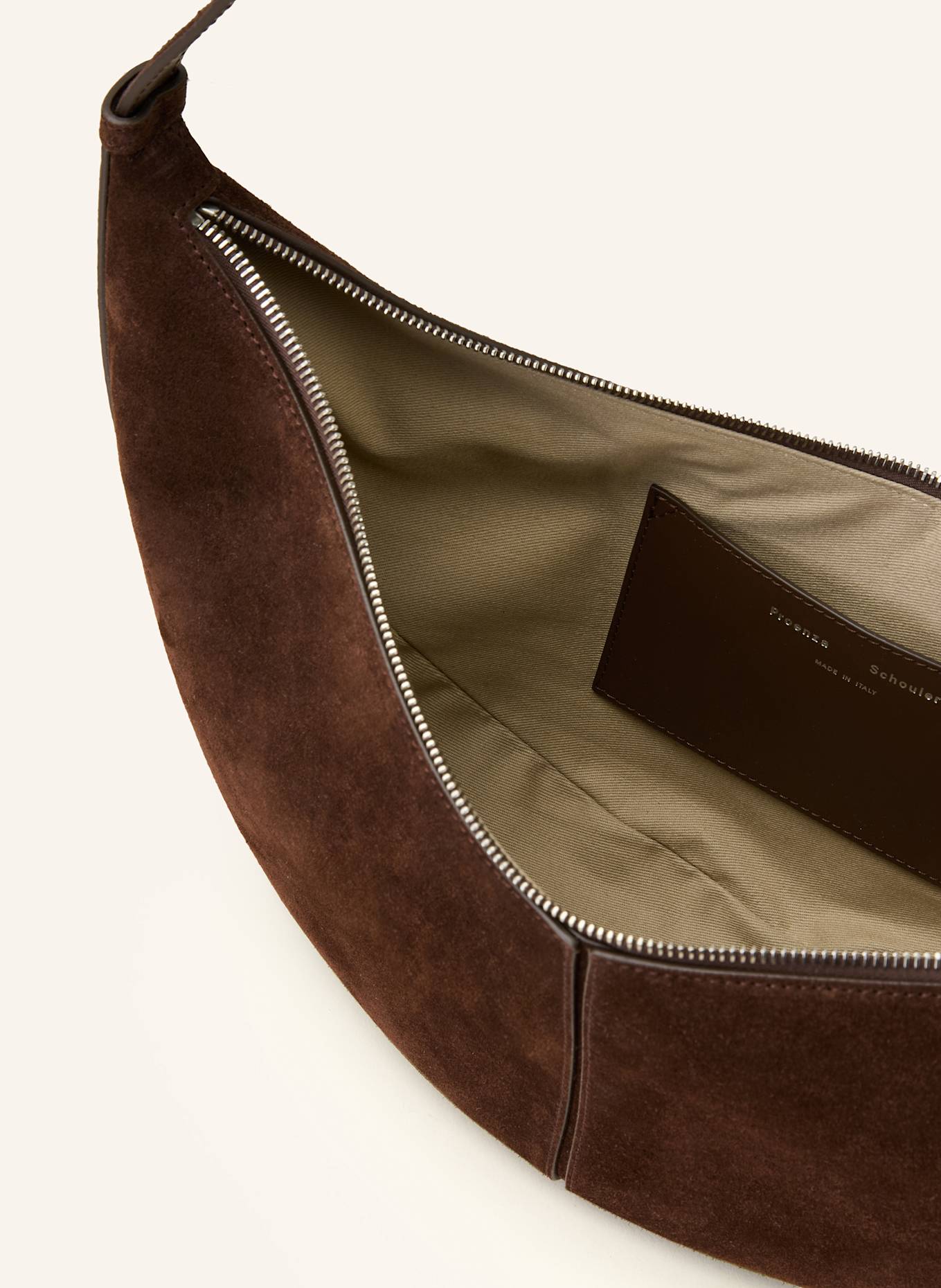 Proenza Schouler Schultertasche SLIDE BAG: DUNKELBRAUN