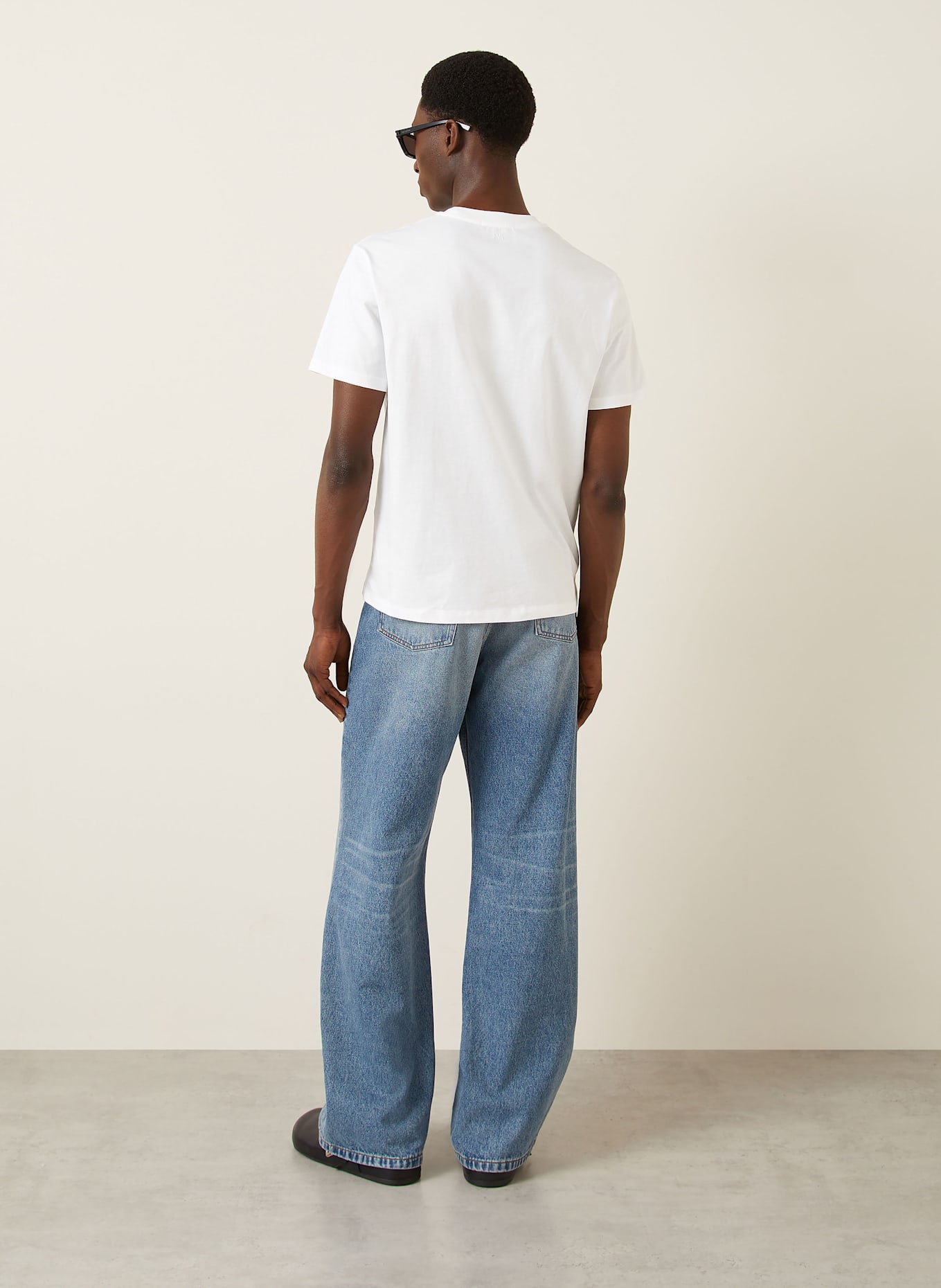 AMI PARIS T-Shirt: WEISS