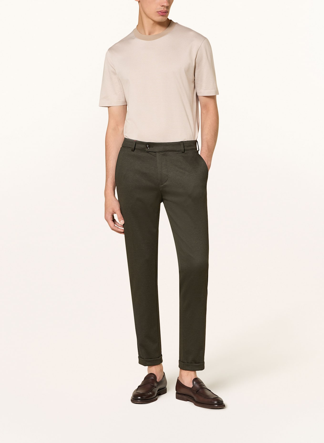 CG - CLUB of GENTS Anzughose CG CONN Extra Slim Fit: 53 Dunkelgrün