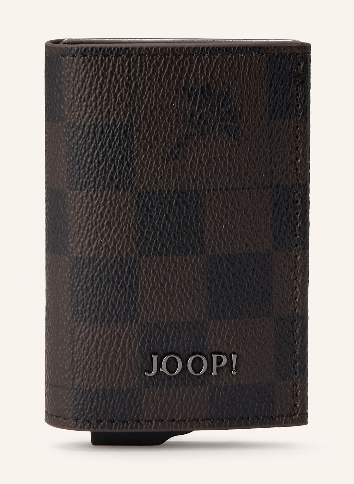 JOOP! Kartenetui CORTINA PIAZZA C-ONE E-CAGE: BRAUN/ DUNKELBRAUN
