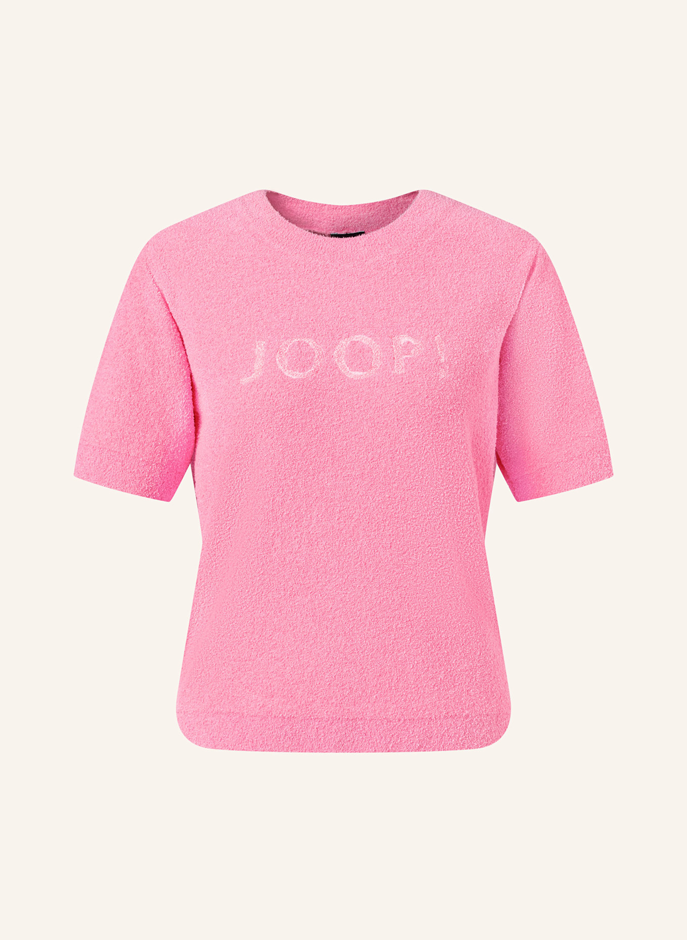JOOP! T-Shirt KALIKA aus Frottee: PINK