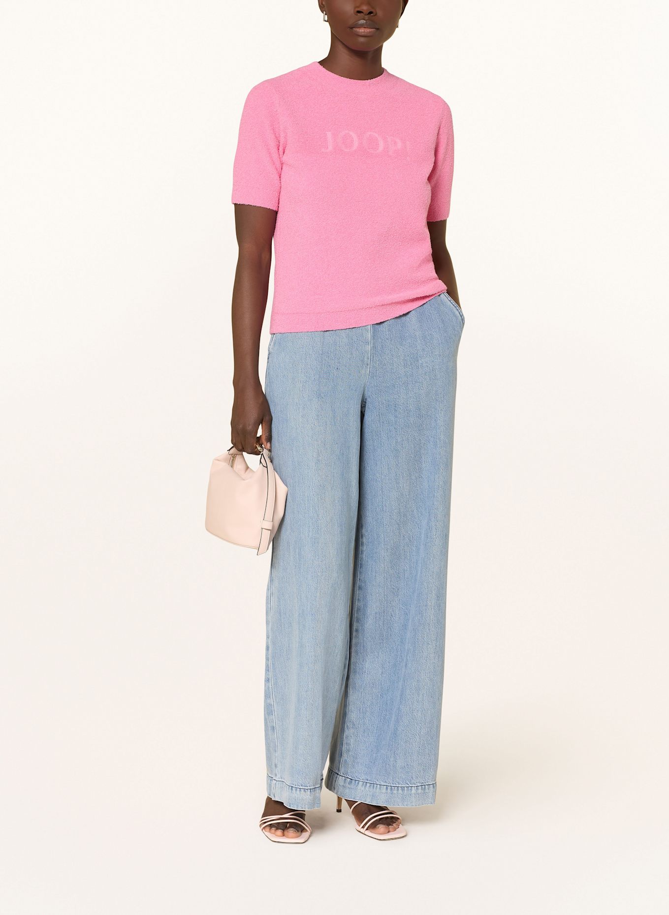 JOOP! T-Shirt KALIKA aus Frottee: PINK