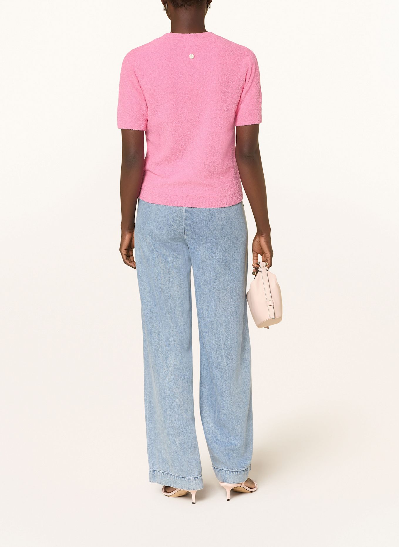 JOOP! T-Shirt KALIKA aus Frottee: PINK