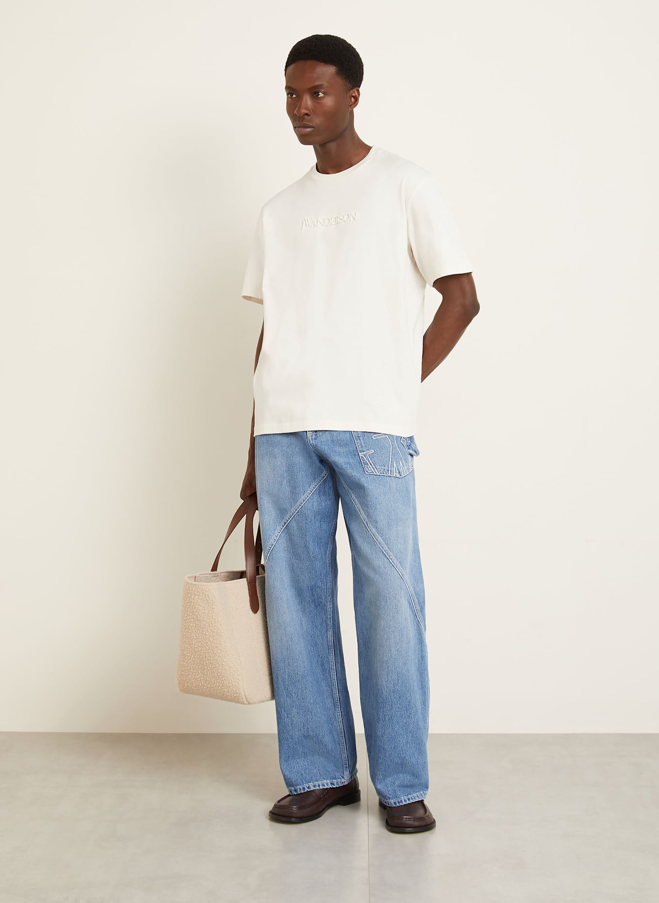 JW ANDERSON T-Shirt: ECRU