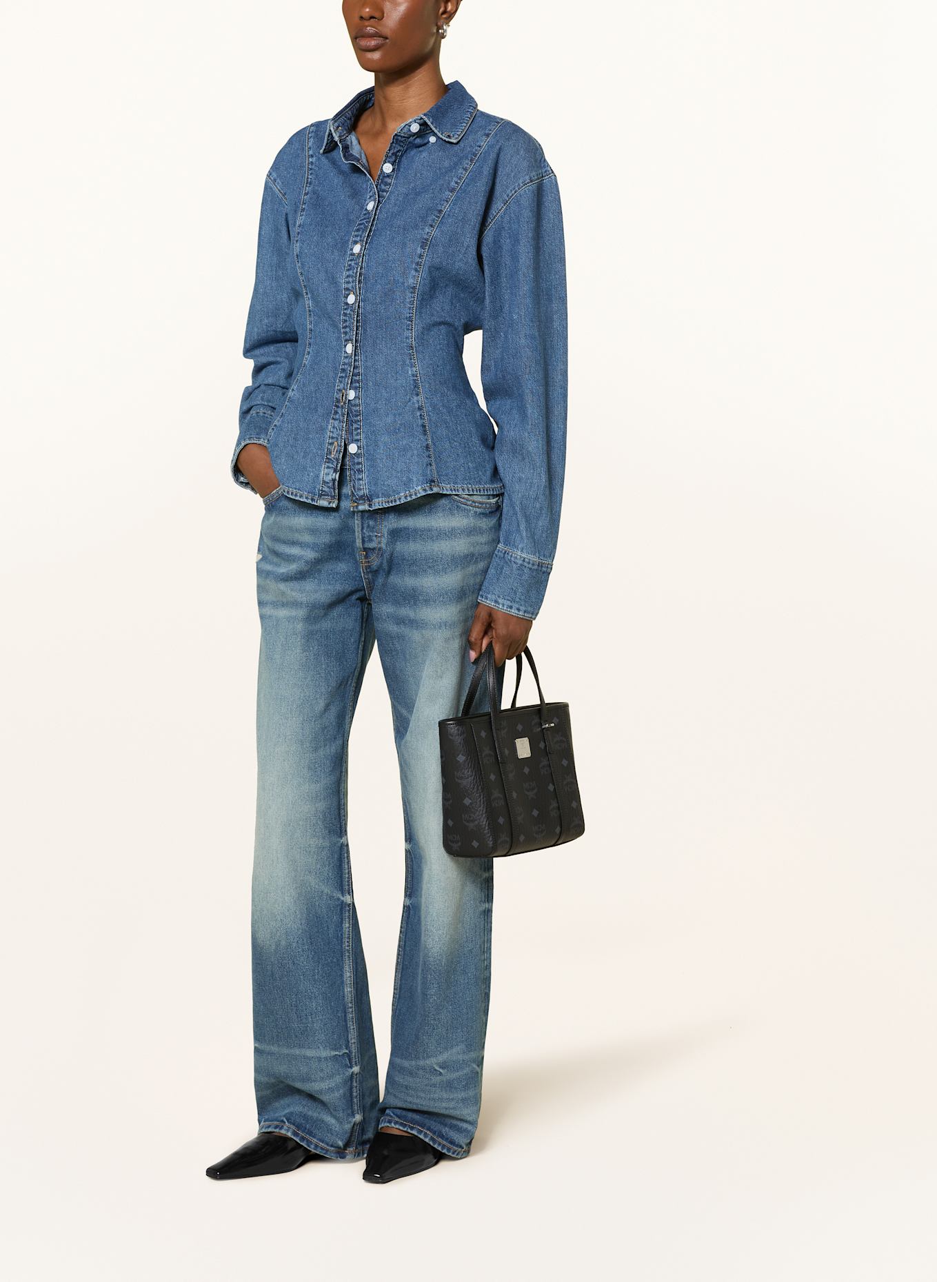 MCM Umhängetasche TONI VI MINI: SCHWARZ