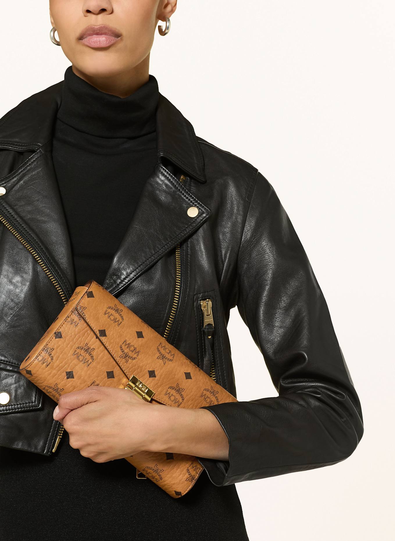 MCM Umhängetasche TRACY MEDIUM: COGNAC