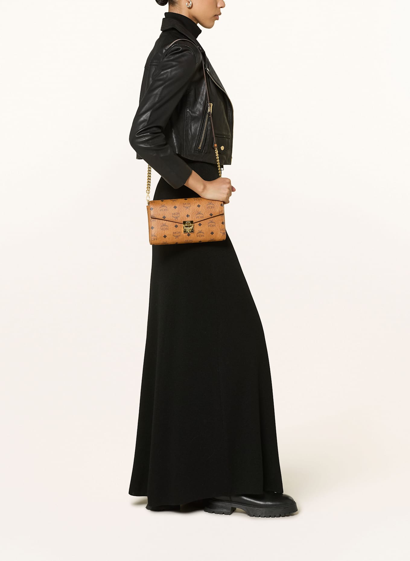 MCM Umhängetasche TRACY MEDIUM: COGNAC