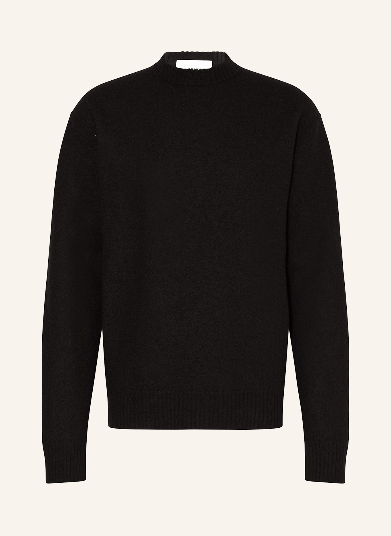 JIL SANDER Sweater: BLACK