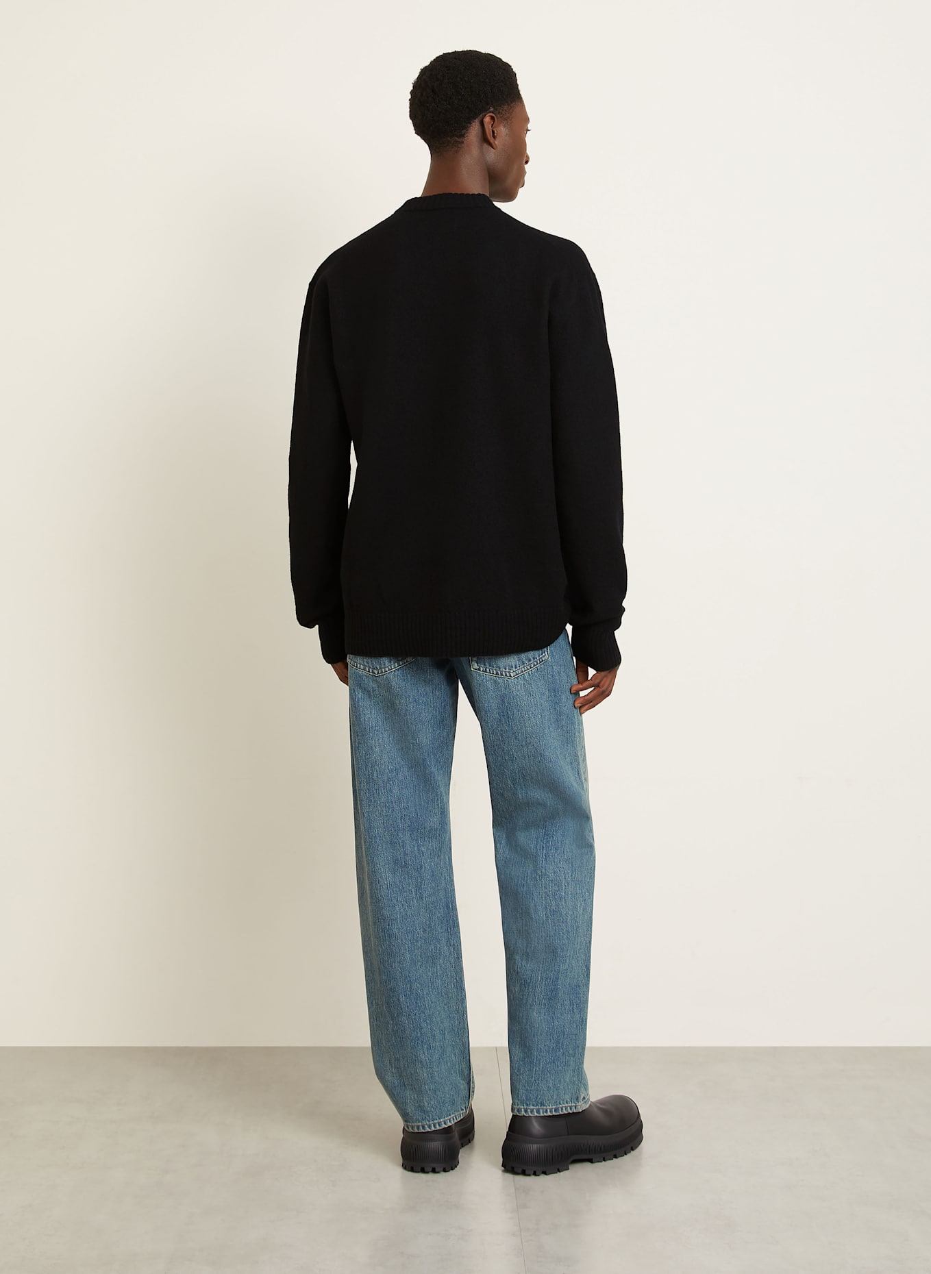 JIL SANDER Sweater: BLACK
