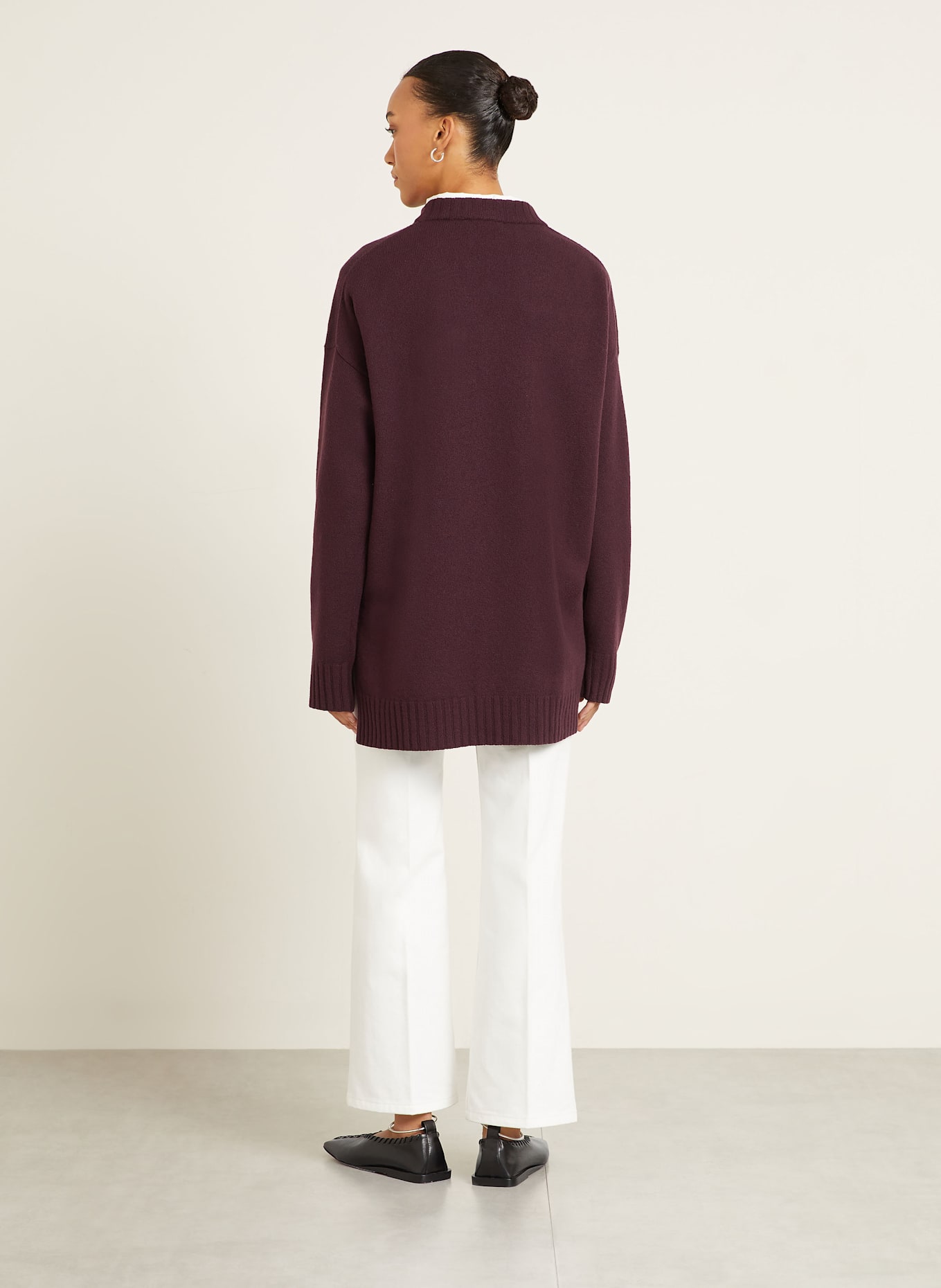 JIL SANDER Pullover: DUNKELBRAUN