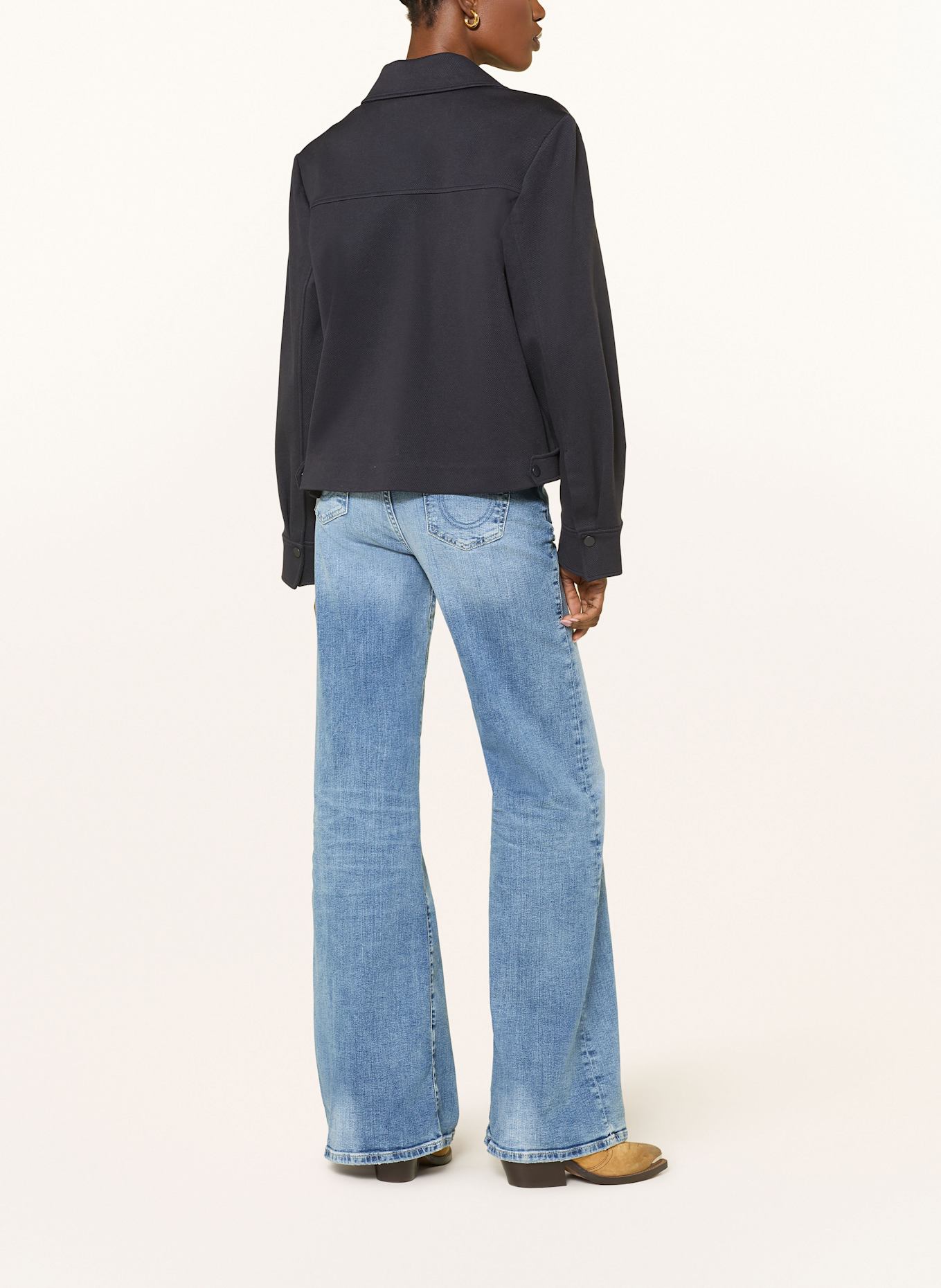 TRUE RELIGION Flared Jeans MIJA: 4000 LIGHT BLUE