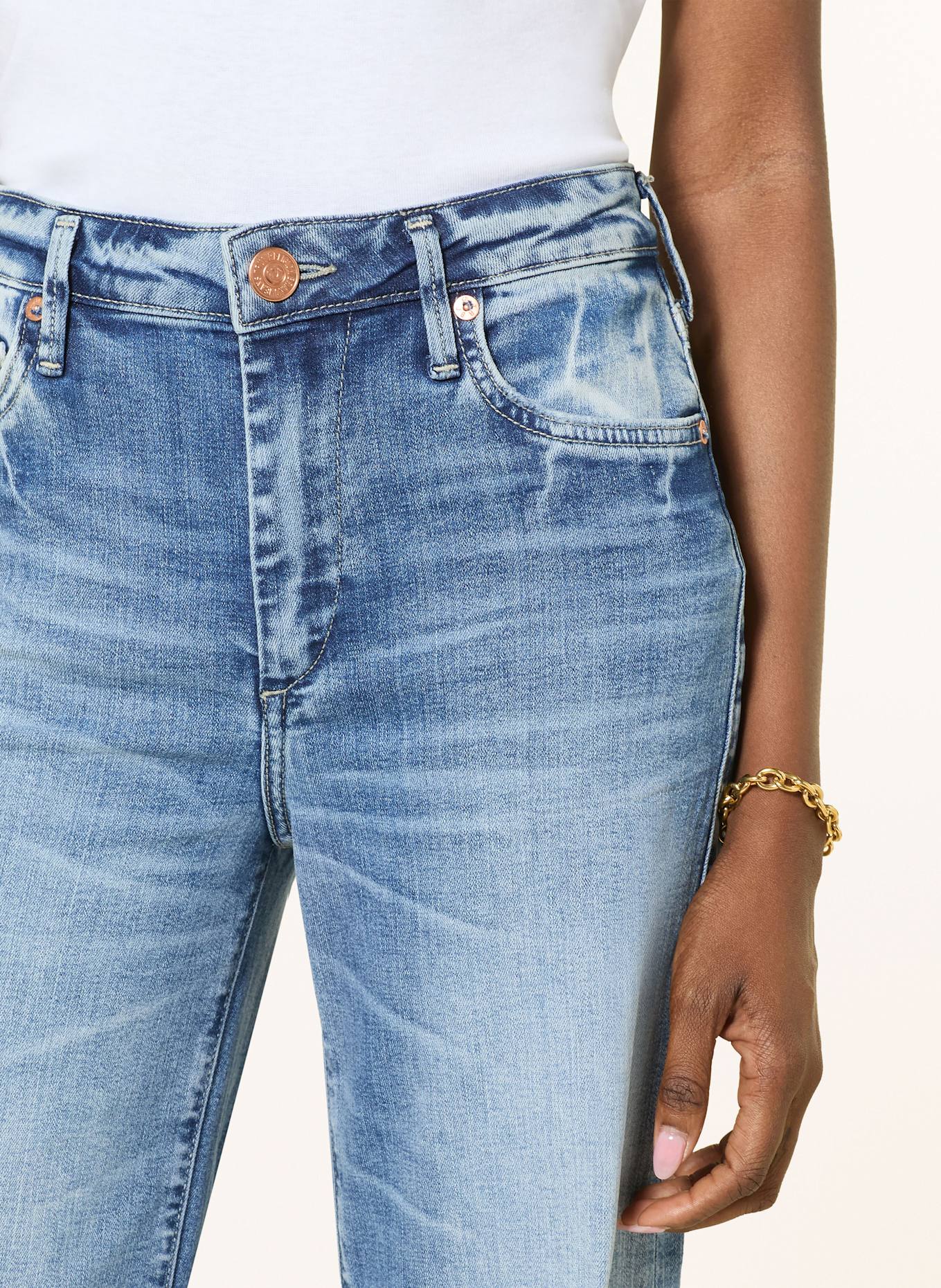 TRUE RELIGION Flared Jeans MIJA: 4000 LIGHT BLUE